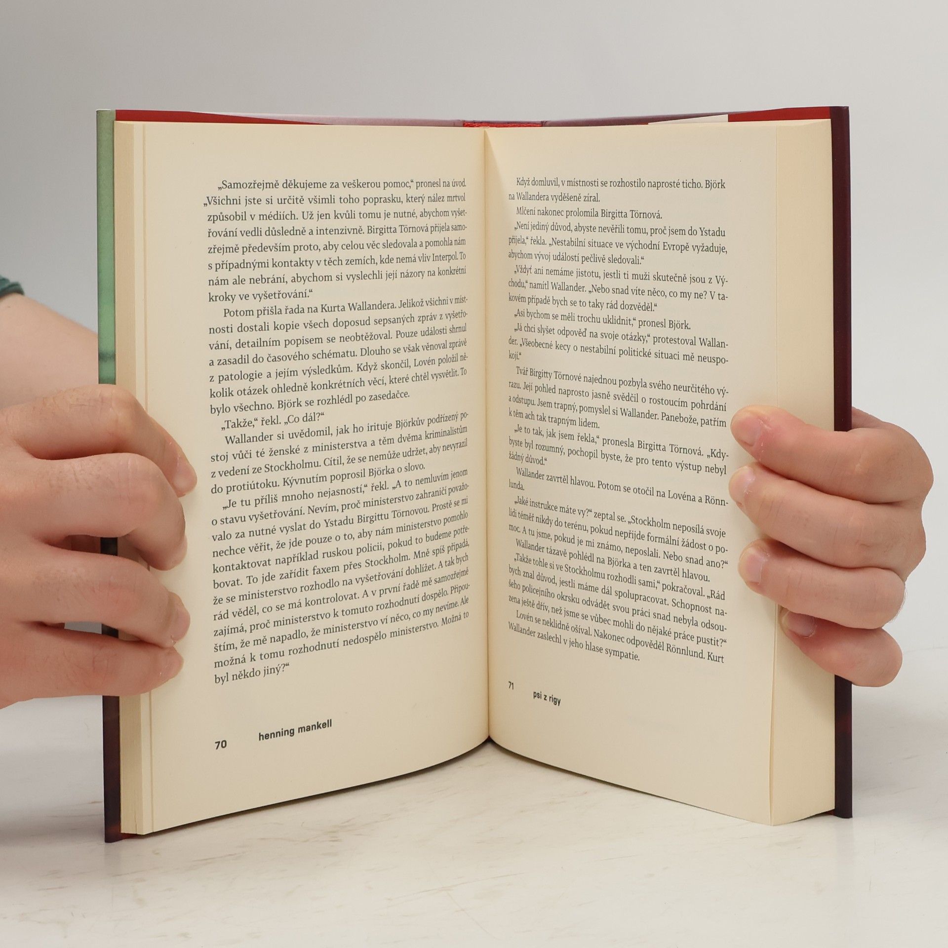 Henning Mankell Psi z Rigy
