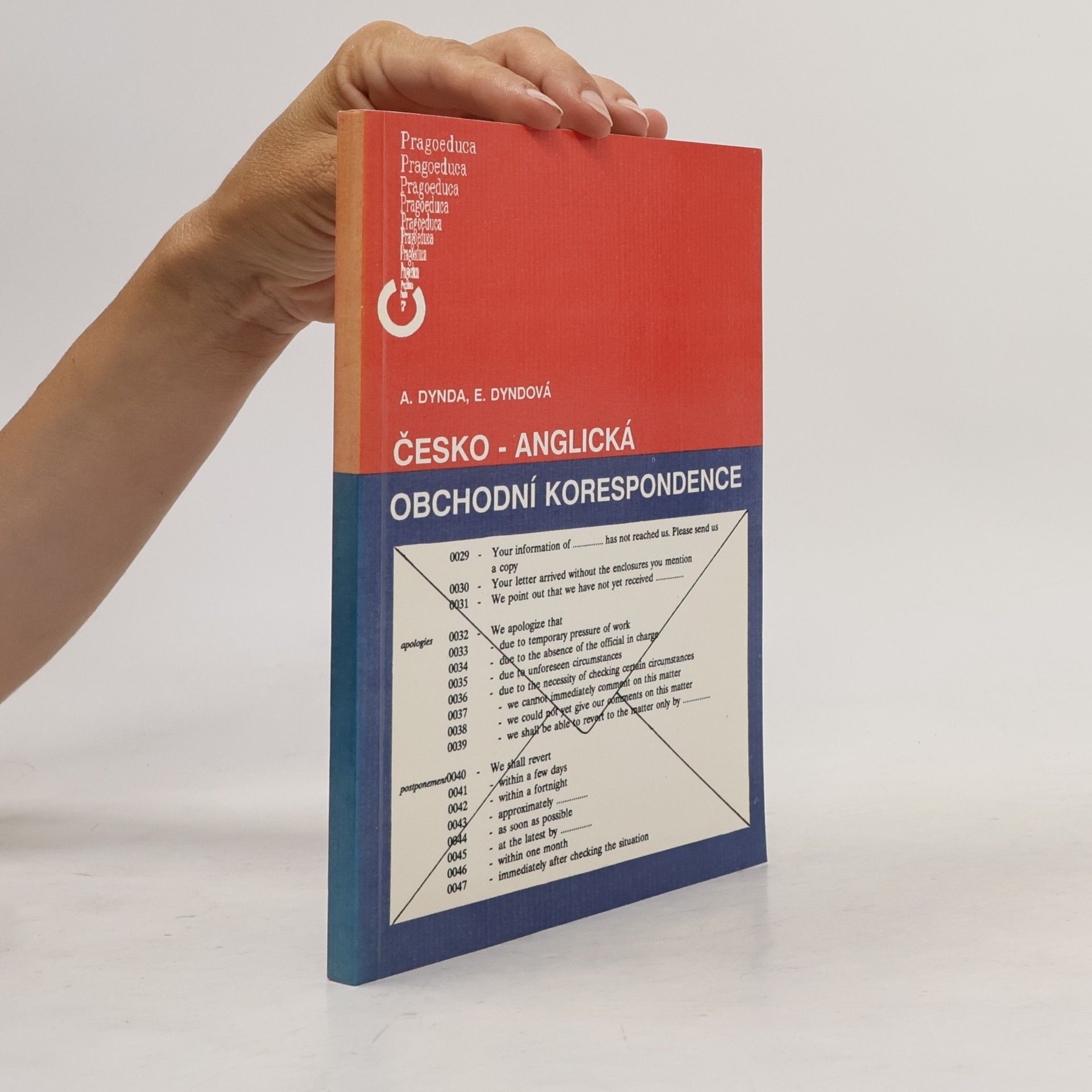 Antonín Dynda Česko-anglická obchodní korespondence