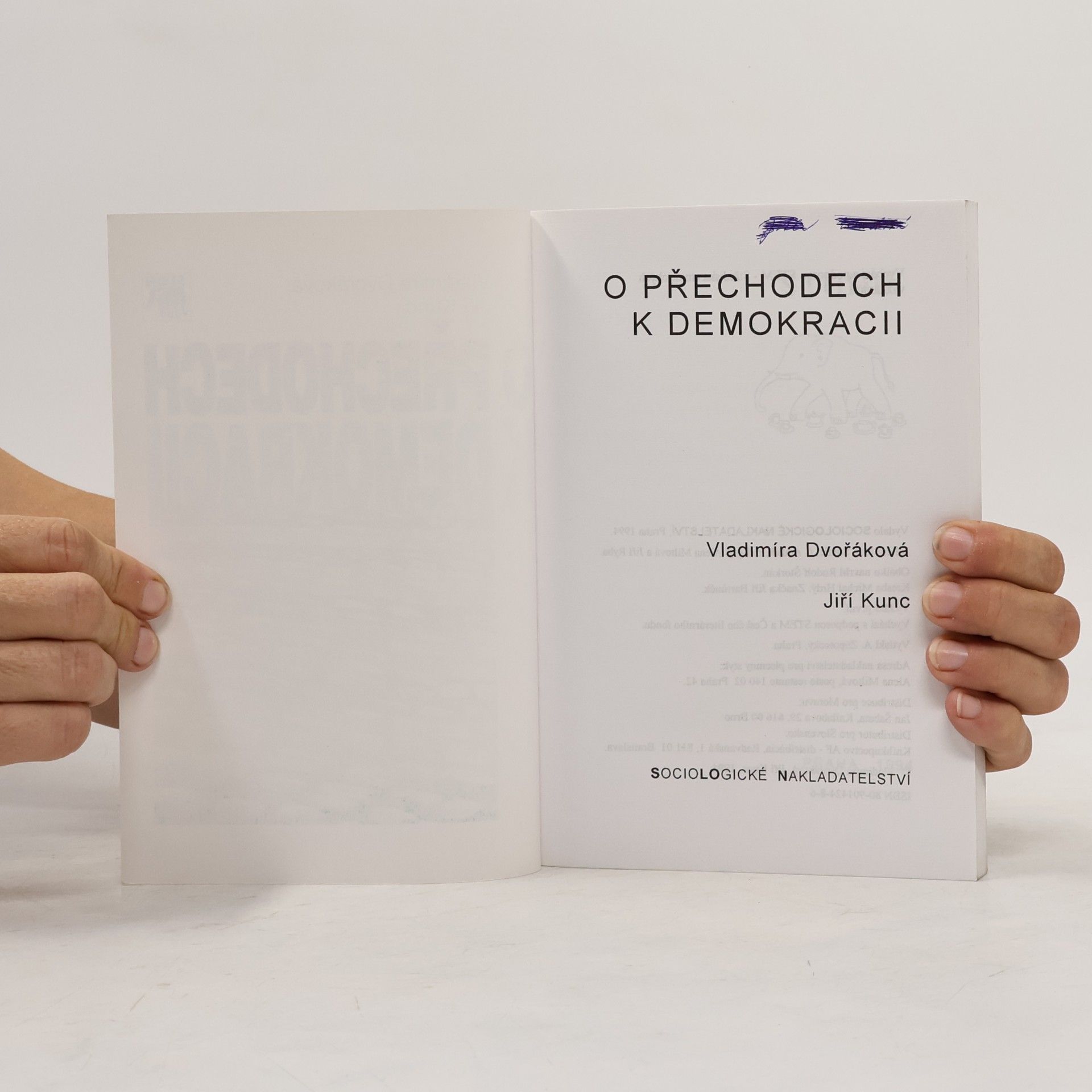 Vladimíra Dvořáková O přechodech k demokracii