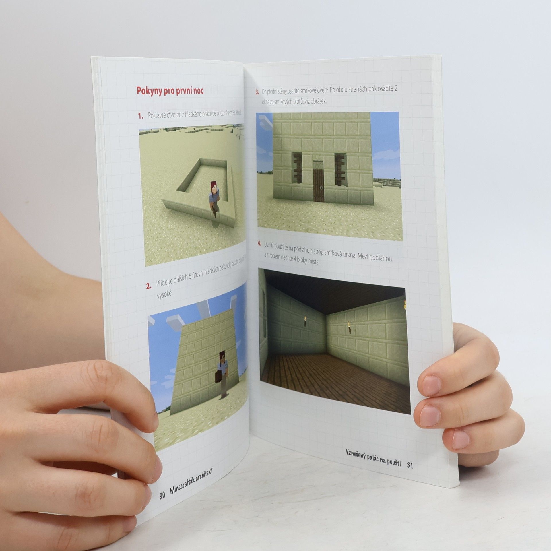 Megan Miller Minecrafťák architekt. Úžasné stavby krok za krokem
