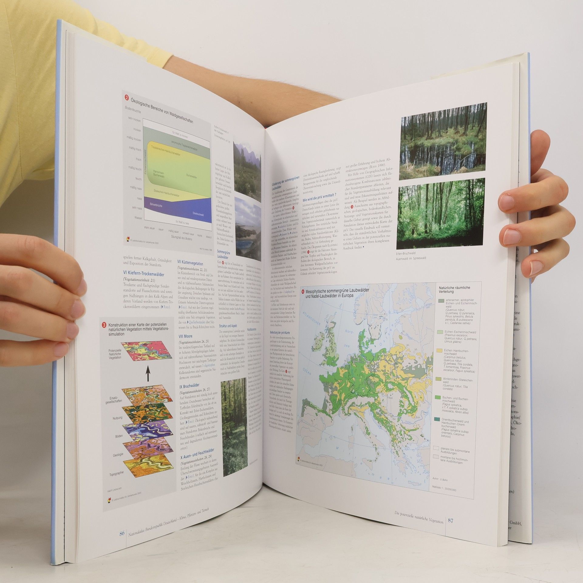 Leibniz-Institut für Länderkunde Nationalatlas Bundesrepublik Deutschland - Klima, Pflanzen- und Tierwelt