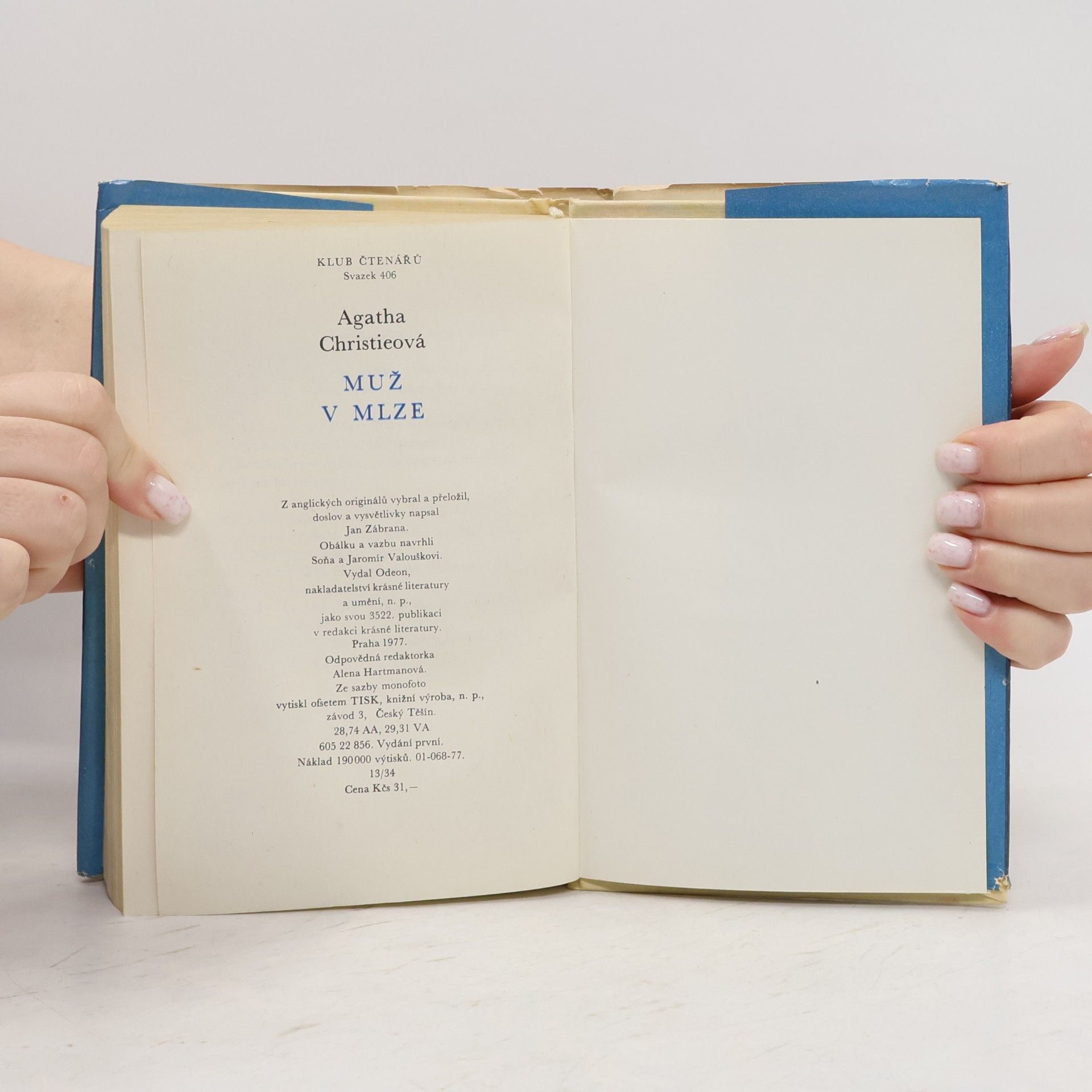 Agatha Christie Muž v mlze