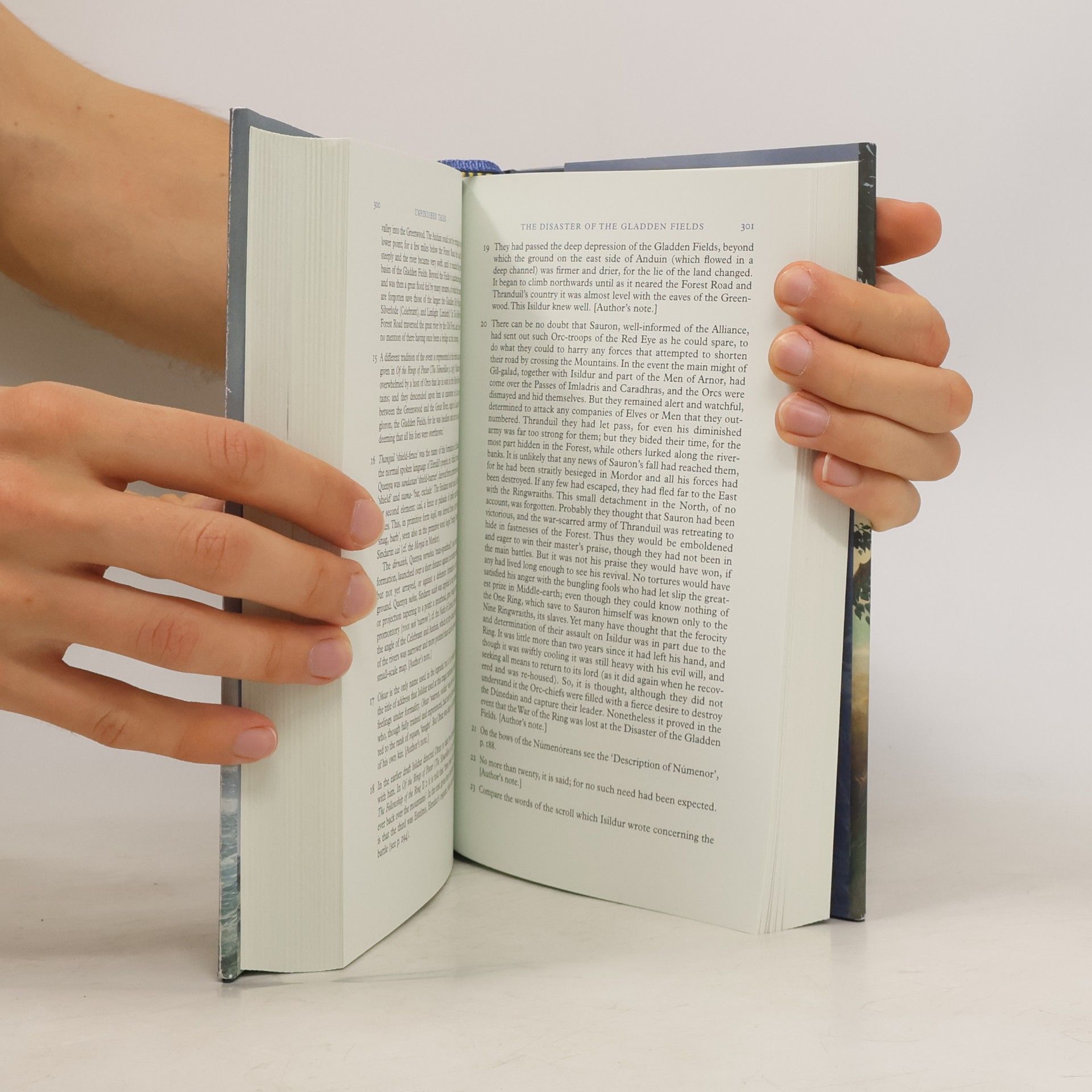 J. R. R. Tolkien Unfinished tales of Númenor and Middle-earth