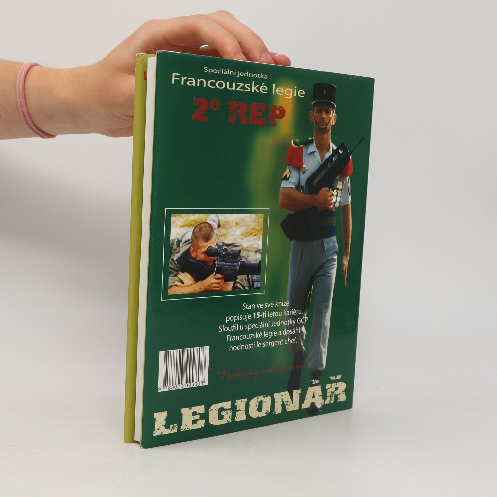 Stanislav Gazdik 15 let v legii