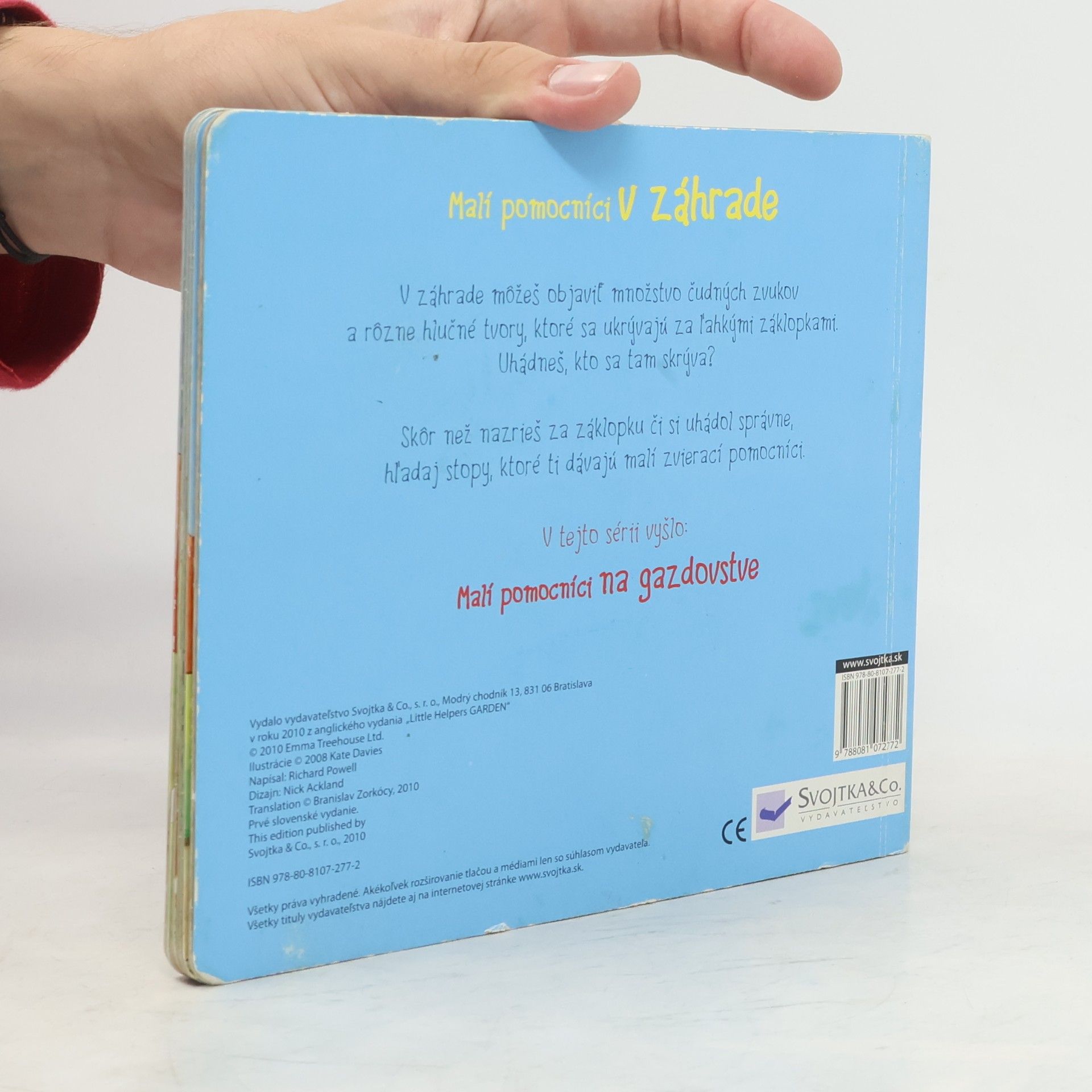 Kolektív autorov Malí pomocníci v záhrade. Záklopky a fakty
