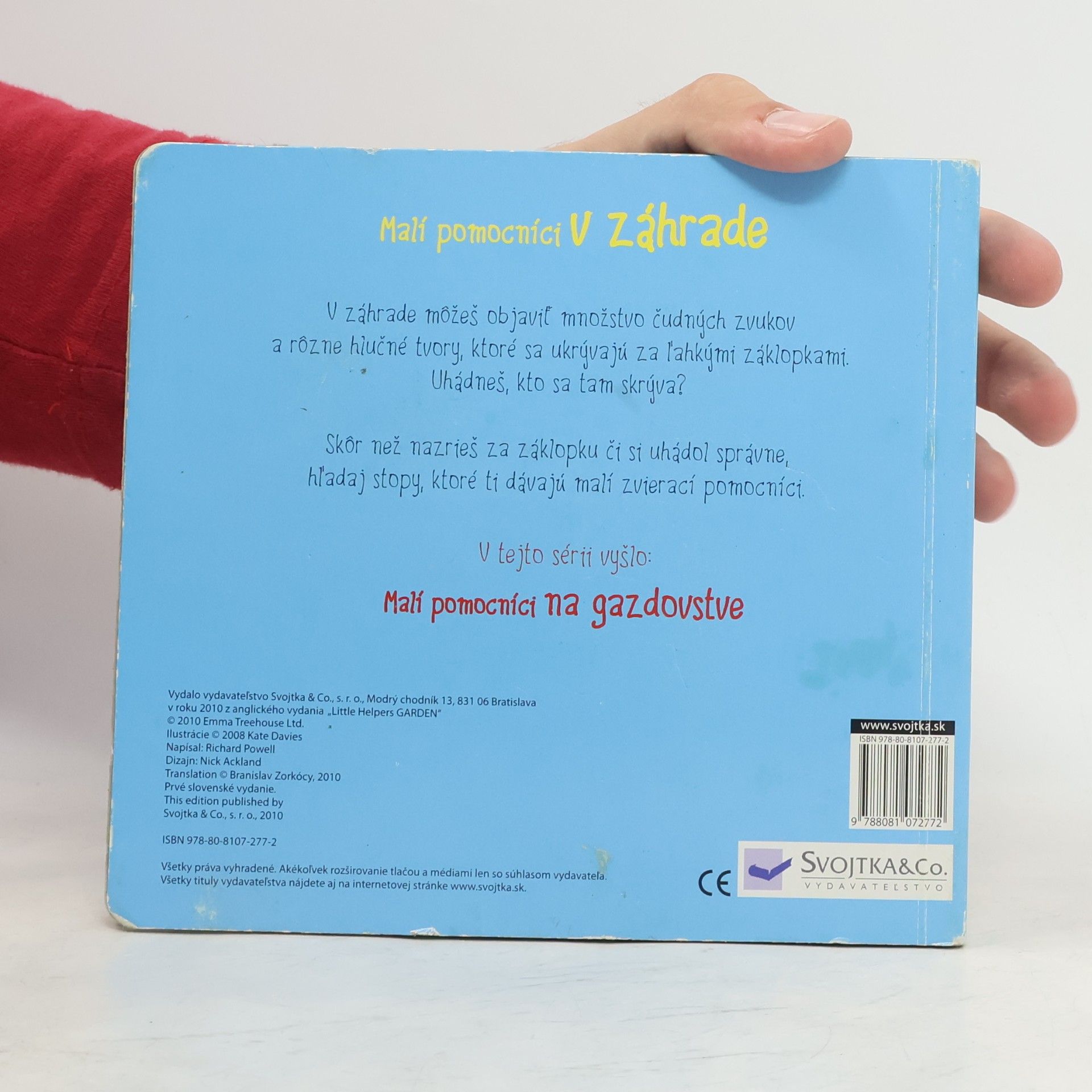 Kolektív autorov Malí pomocníci v záhrade. Záklopky a fakty