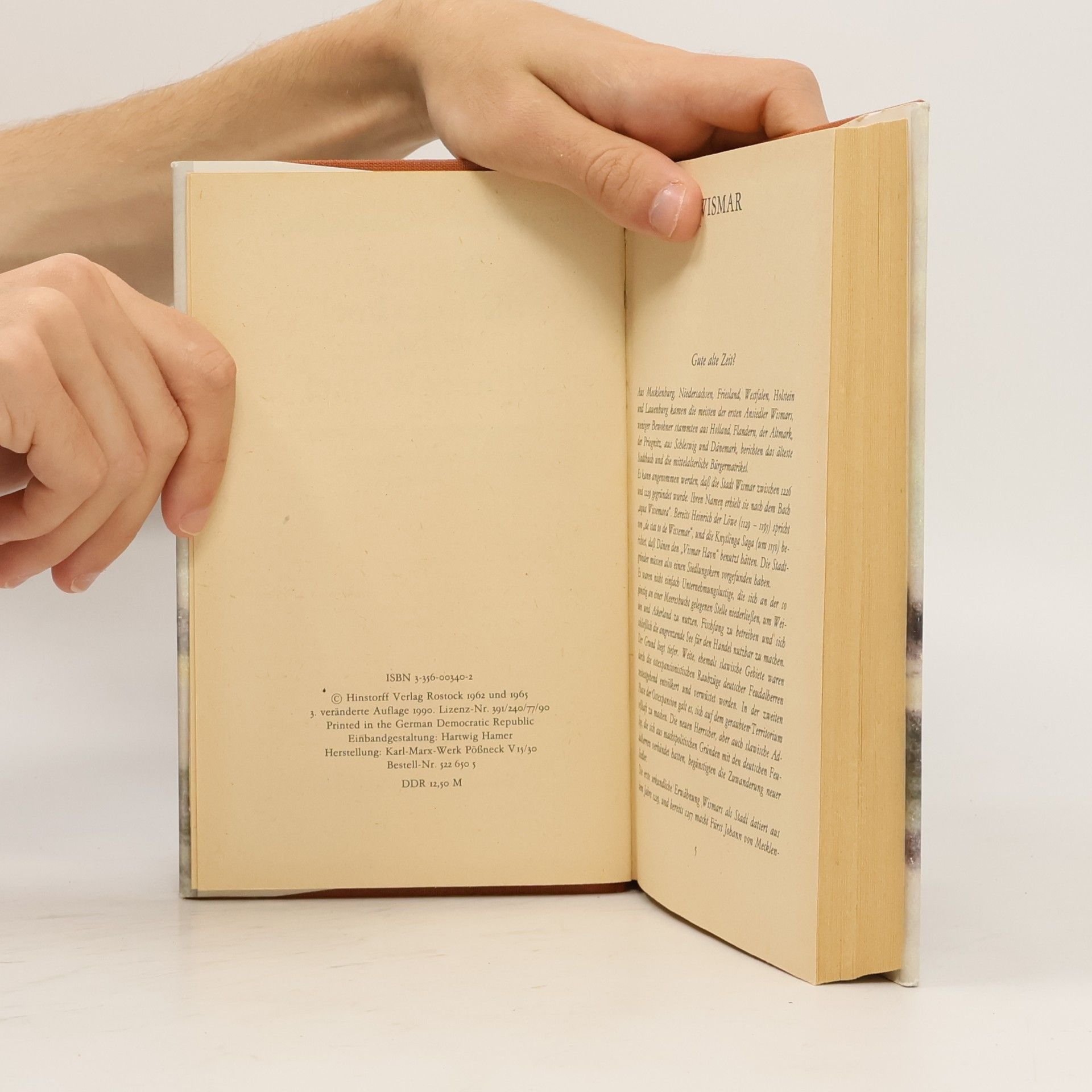 Fritz Meyer Scharffenberg Wismar, die Insel Poel und der Klützer Winkel