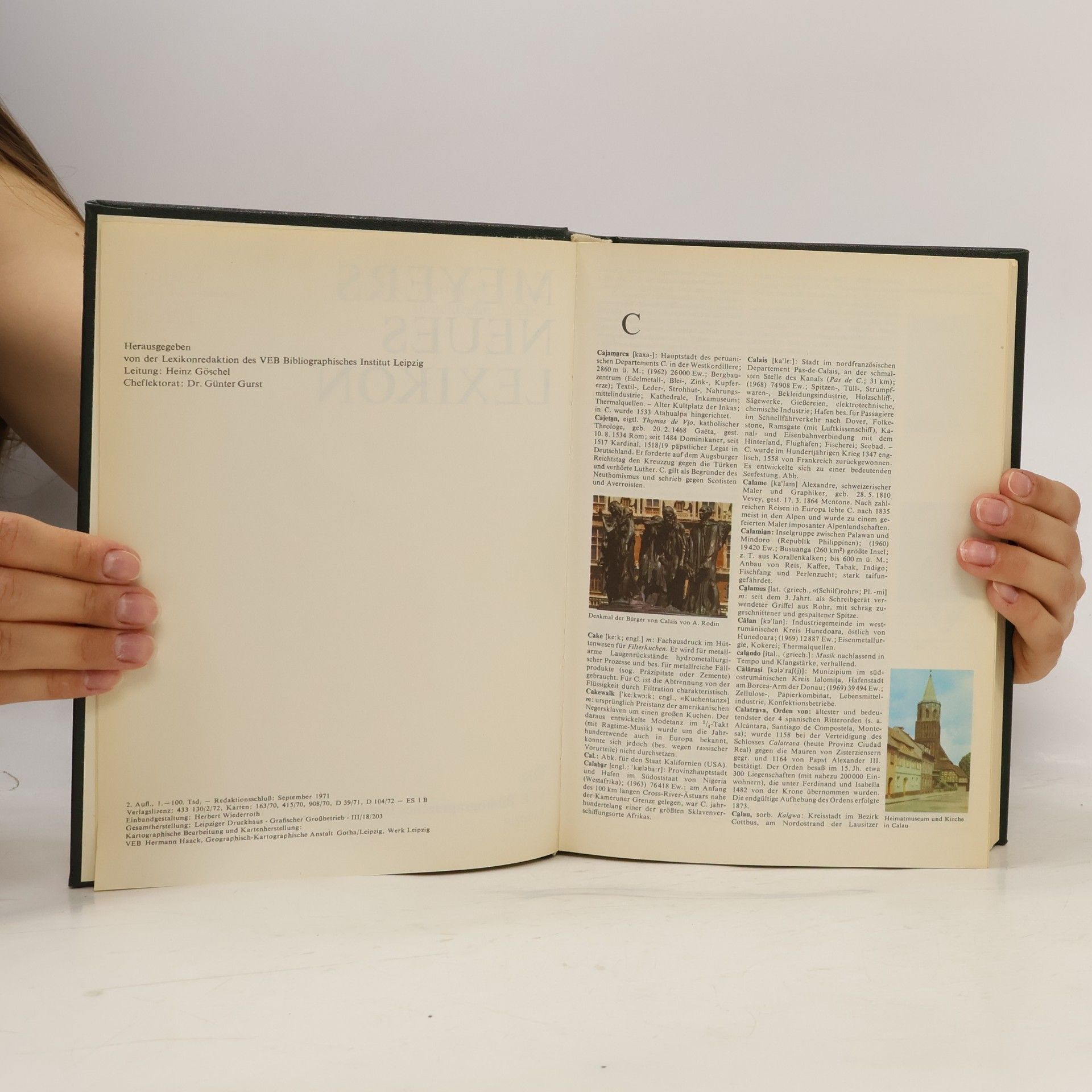 Autorenkollektiv Meyers neues Lexikon 3. Cajam-Drent