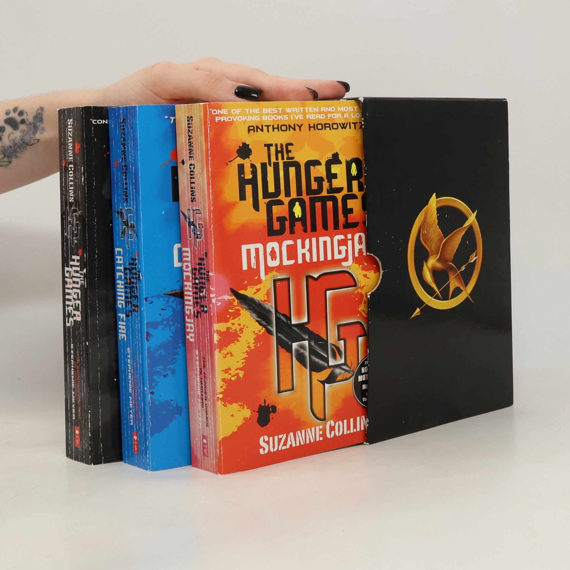 Suzanne Collins The Hunger Games 1-3
