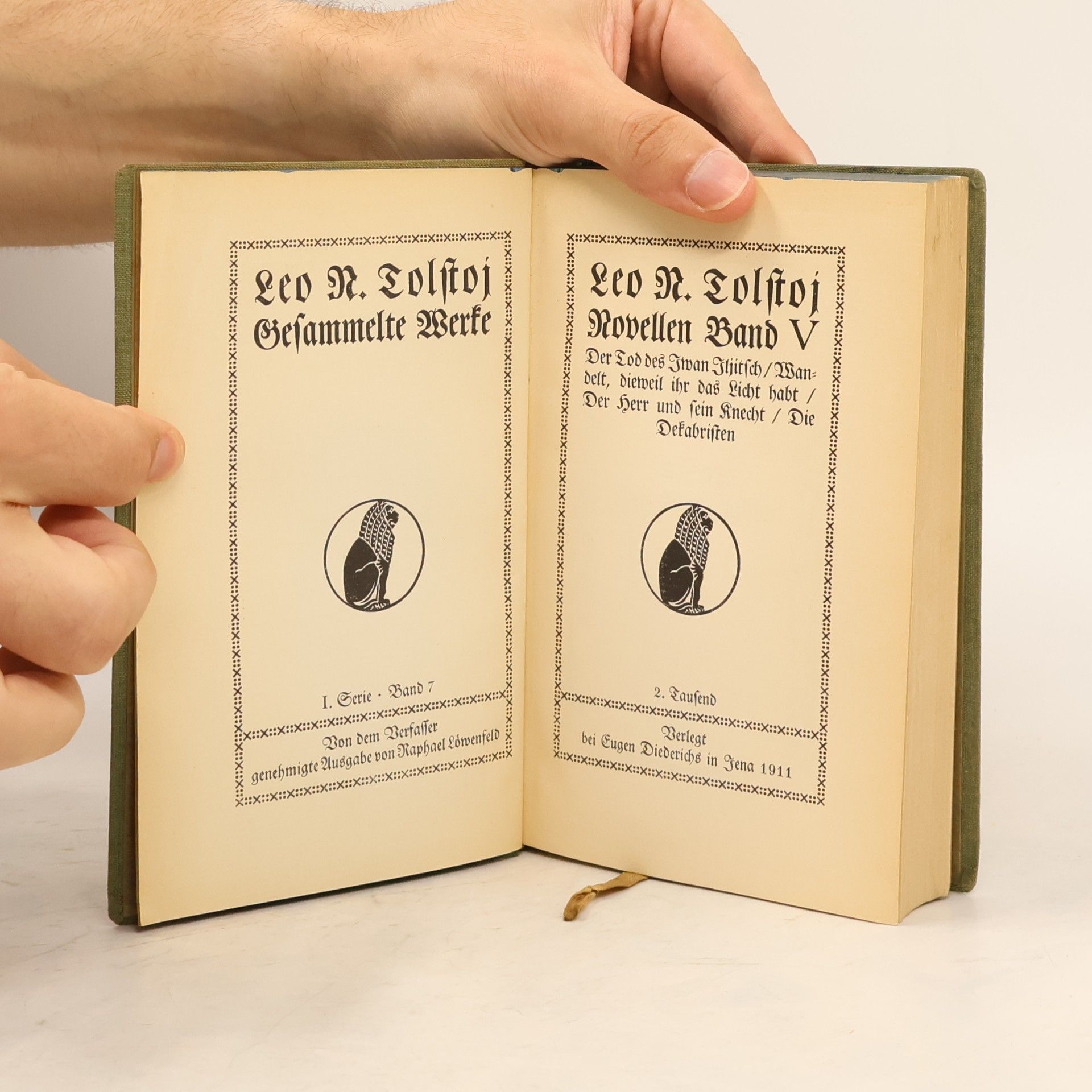 Lev Nikolajevitsj Tolstoj Novellen Band V