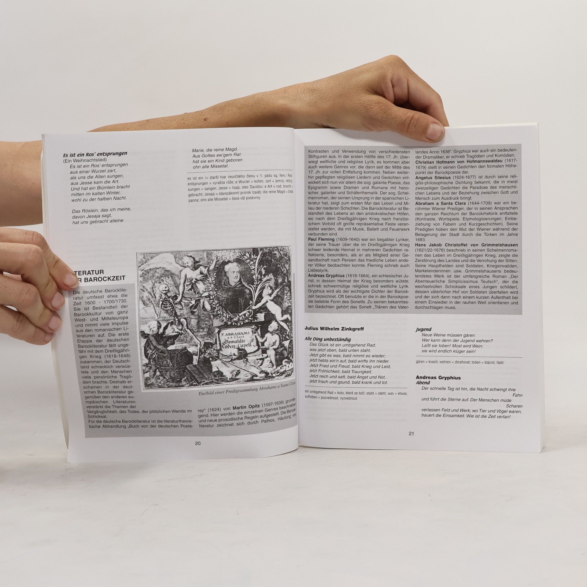Václav Bok Čítanka německých literárních textů. Deutschsprachige Literatur in Lesetexten