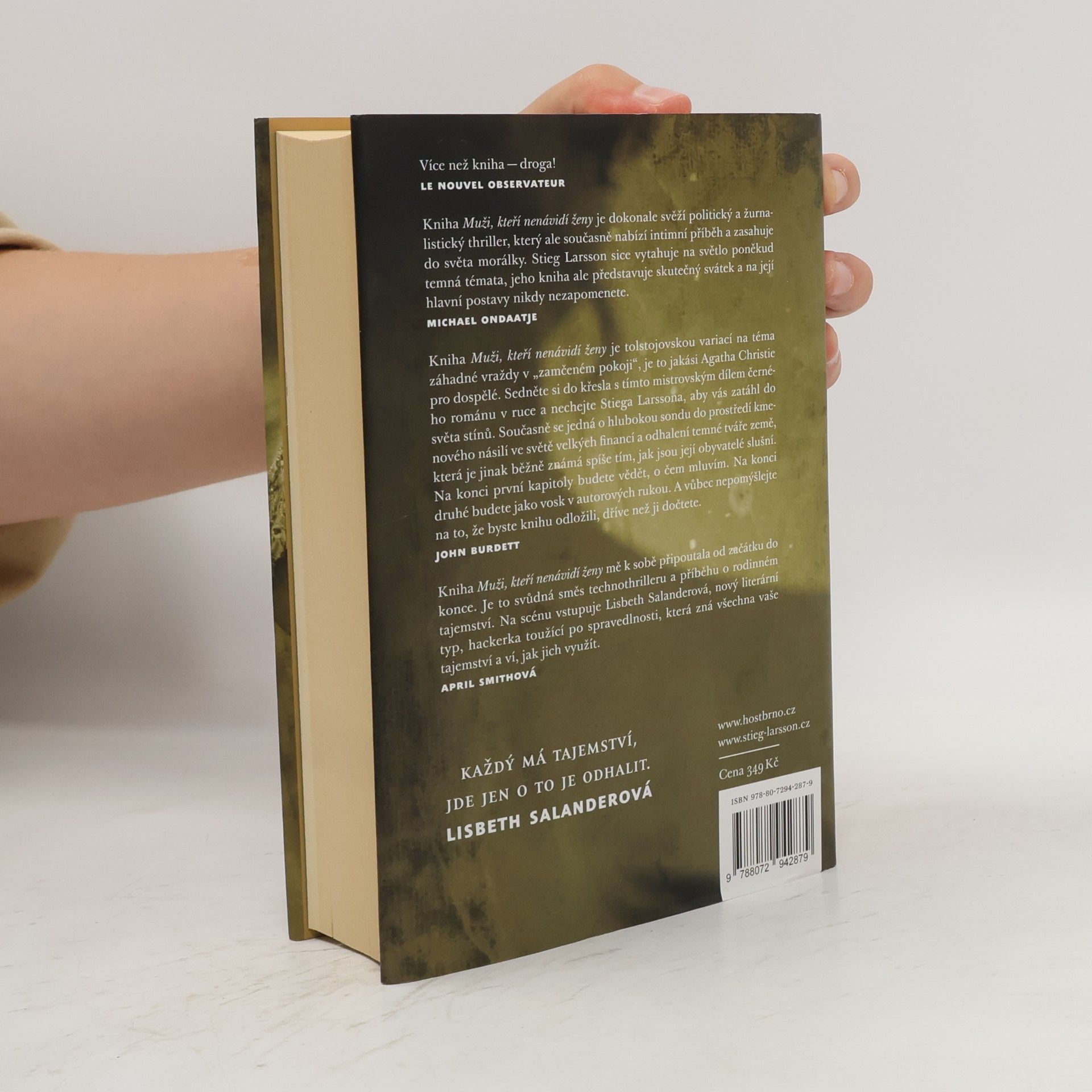Stieg Larsson Muži, kteří nenávidí ženy
