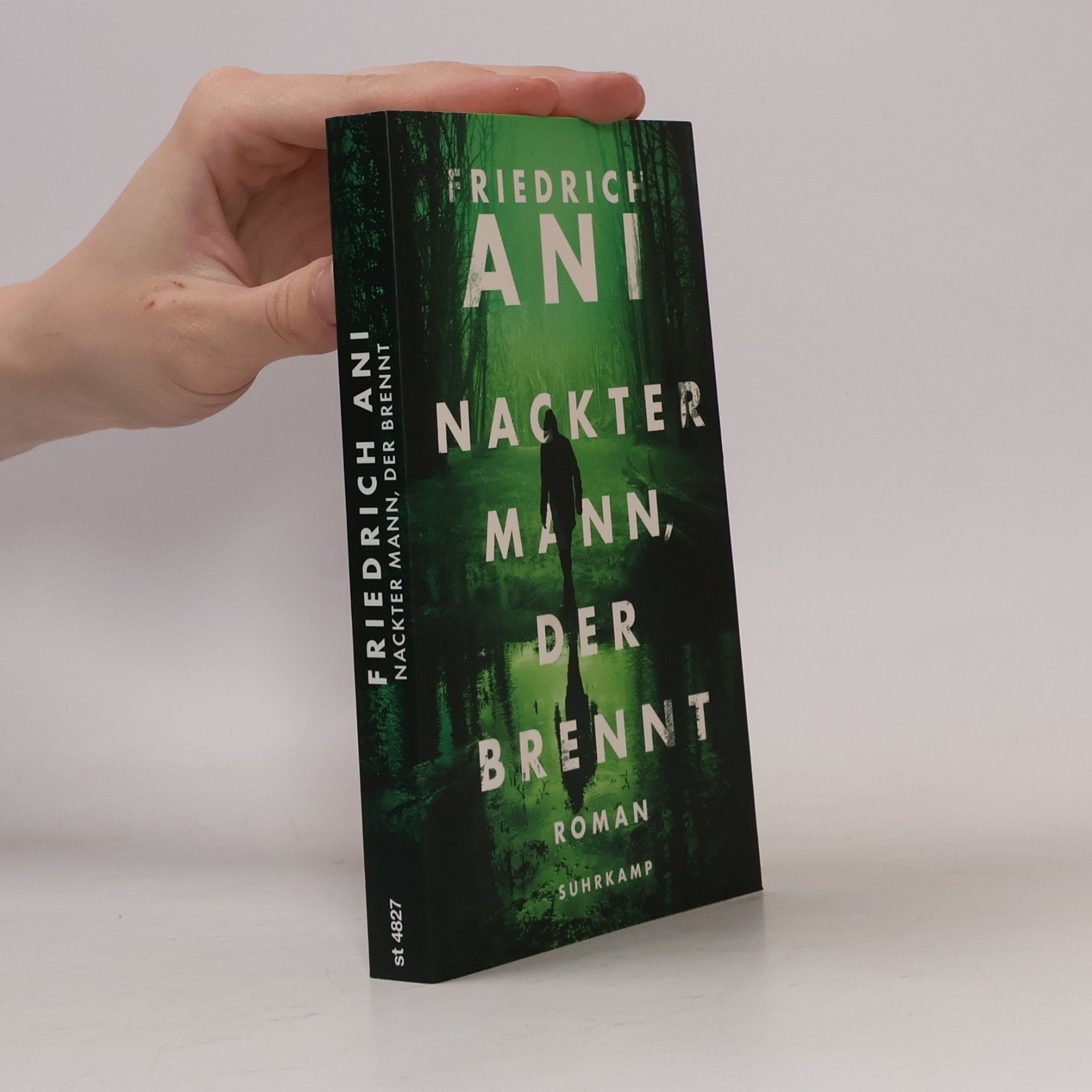 Friedrich Ani Nackter mann, der brennt