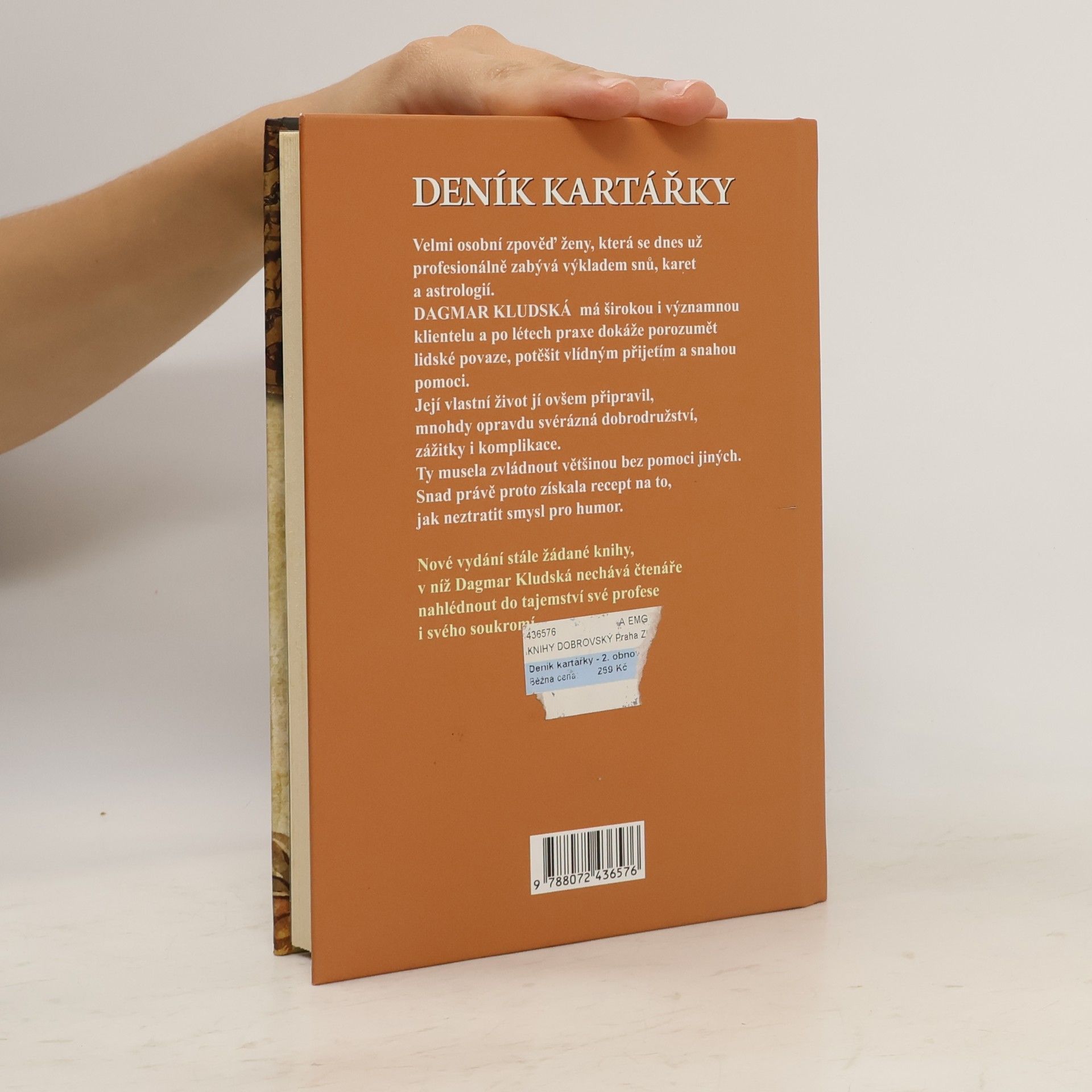Dagmar Kludská Deník kartářky