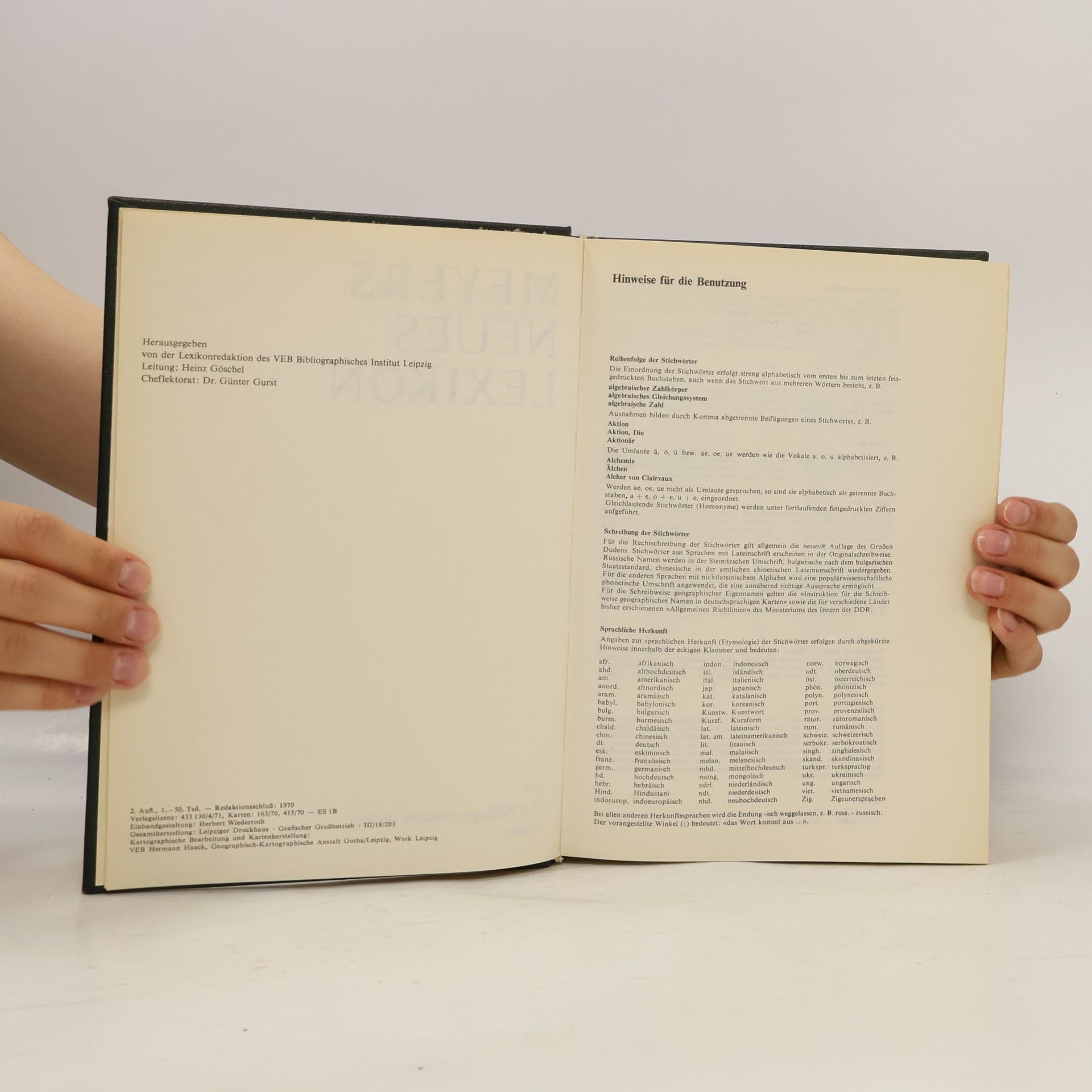 Autorenkollektiv Meyers neues Lexikon 1. A - Badig