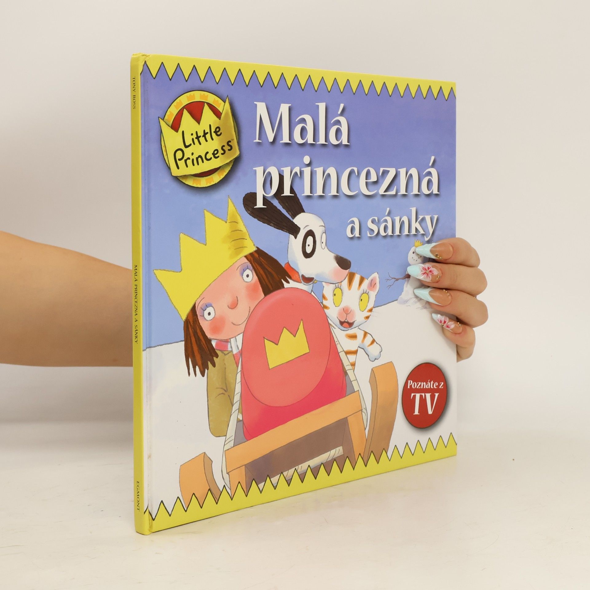 Tony Ross Malá princezná a sánky