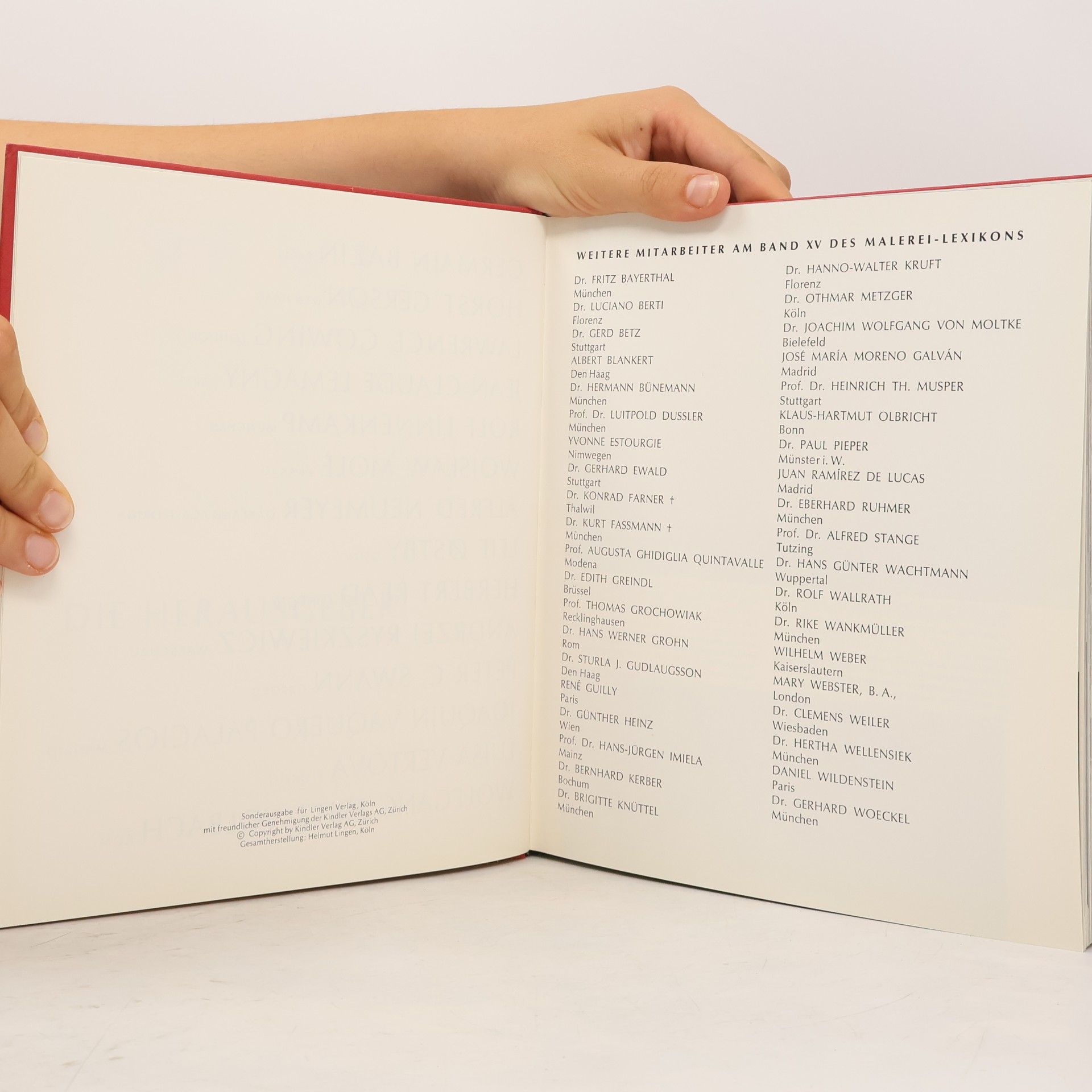 Various authors Kindlers Malerei Lexikon 15