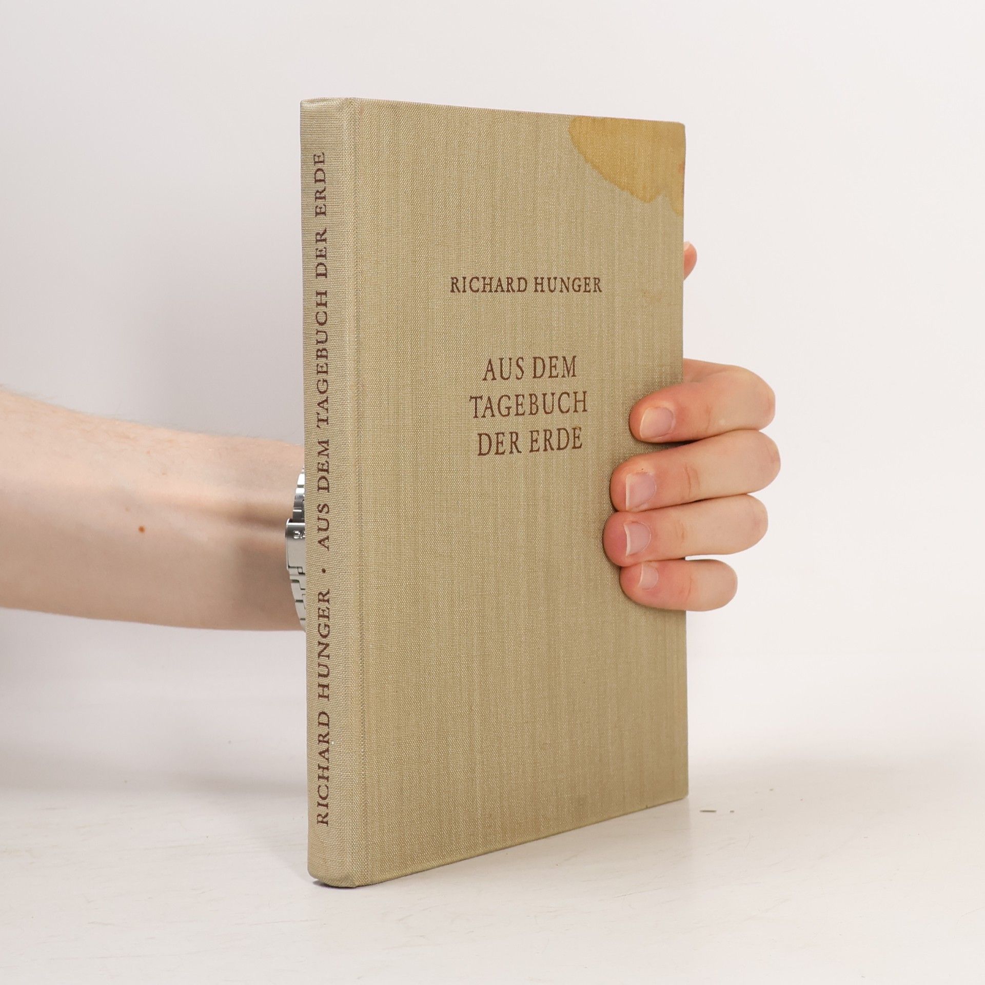 Richard Hunger Aus dem Tagebuch der Erde
