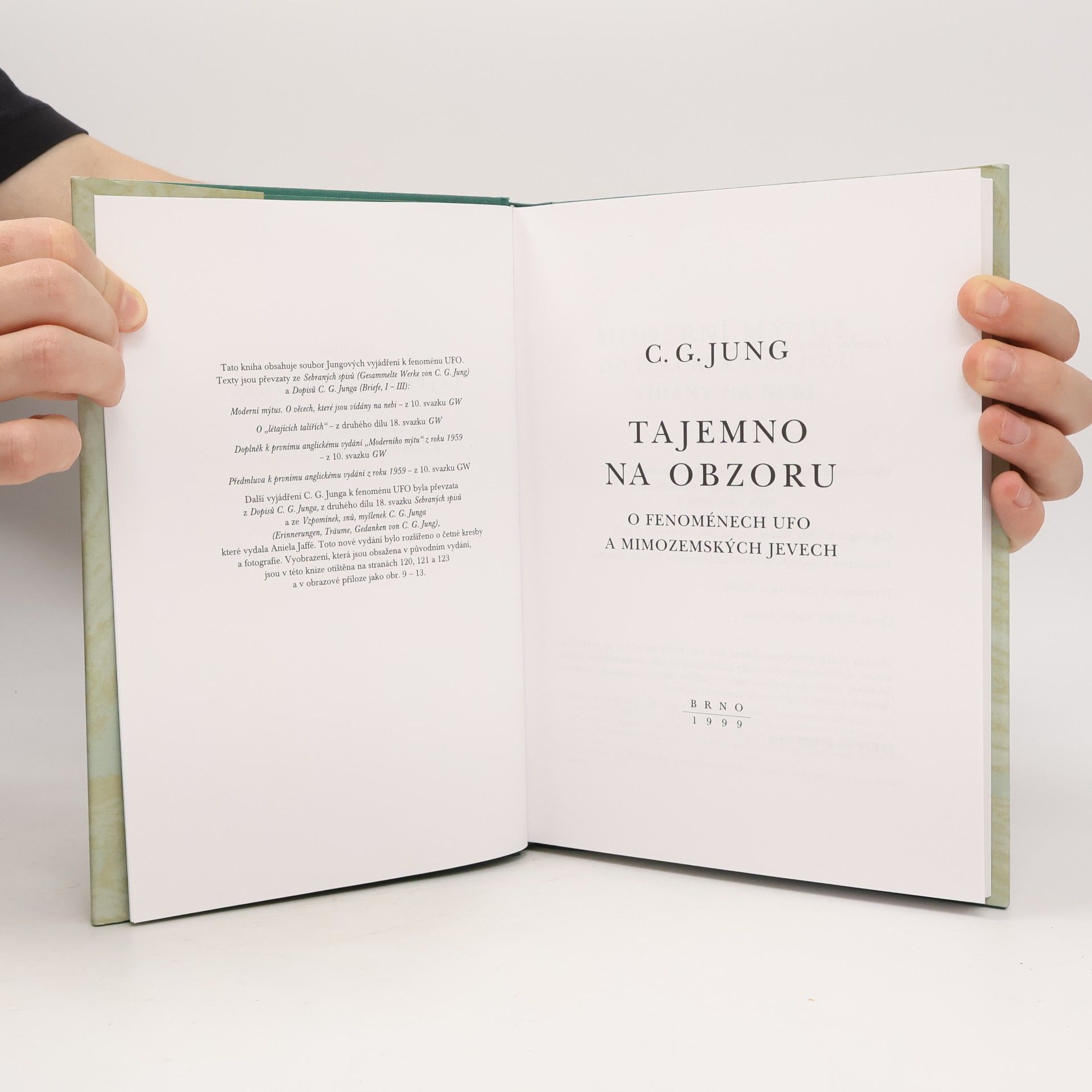 Carl Gustav Jung Tajemno na obzoru