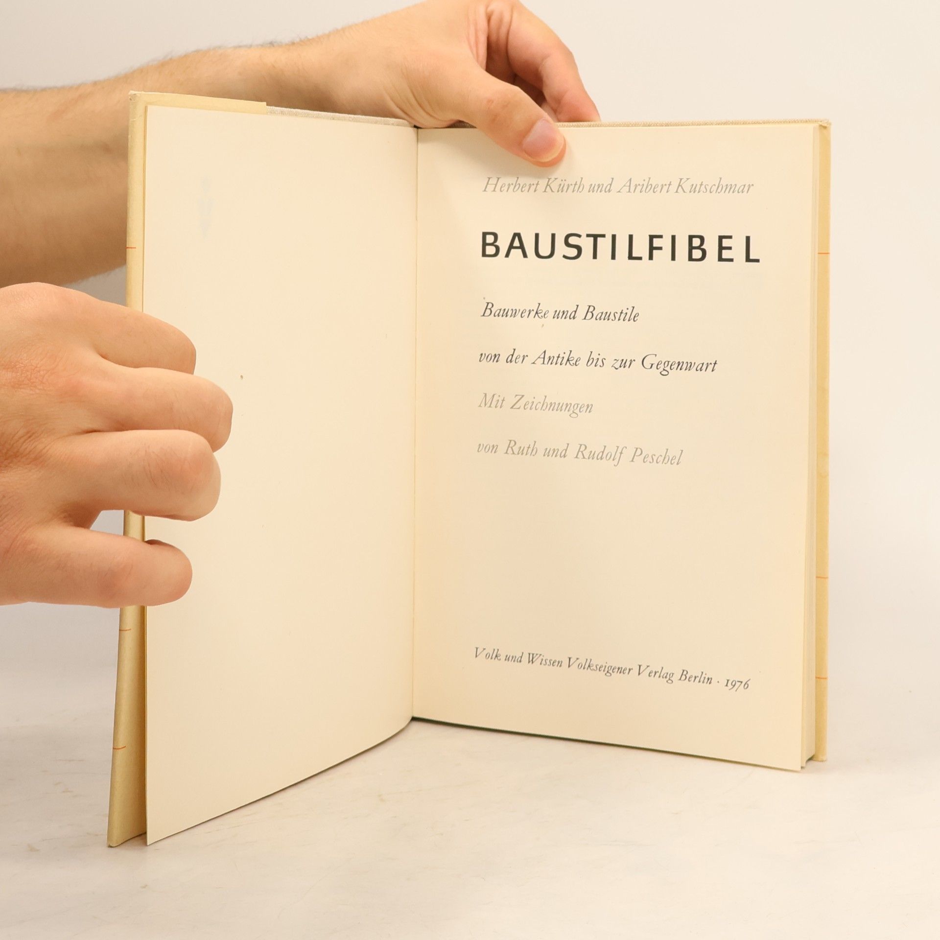 Herbert Kürth Baustilfibel