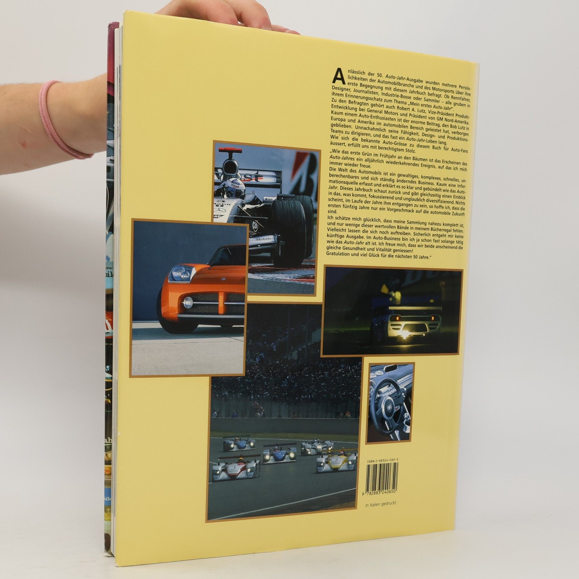 Jean-Rodolphe Piccard Auto Jahr 50. 2002/2003.