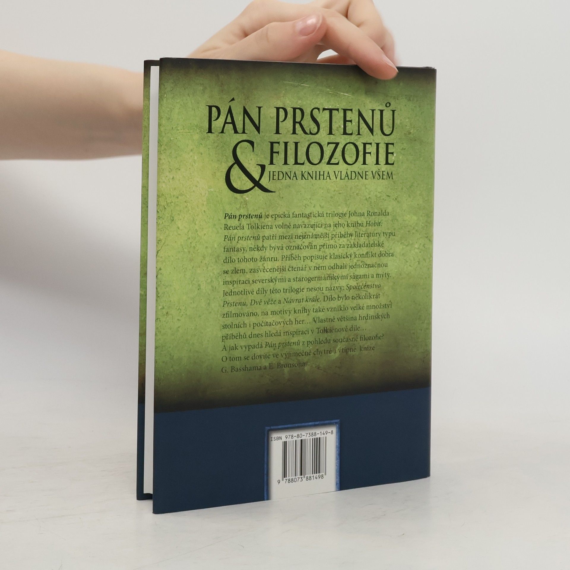 Gregory Bassham Pán prstenů a filozofie