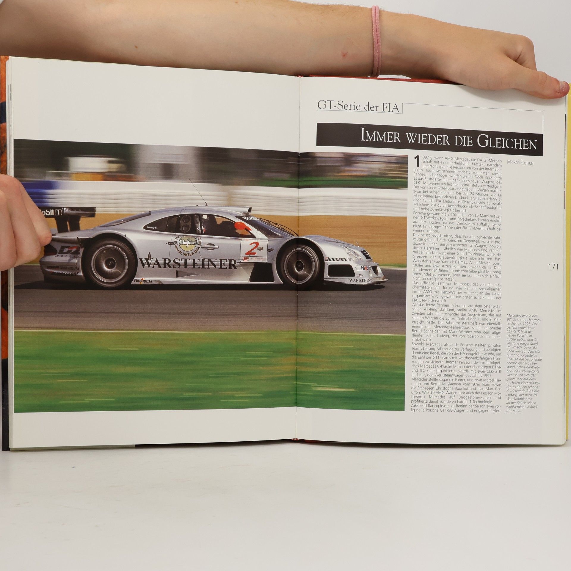 Jean-Rodolphe Piccard Auto Jahr 46. 1998/99.