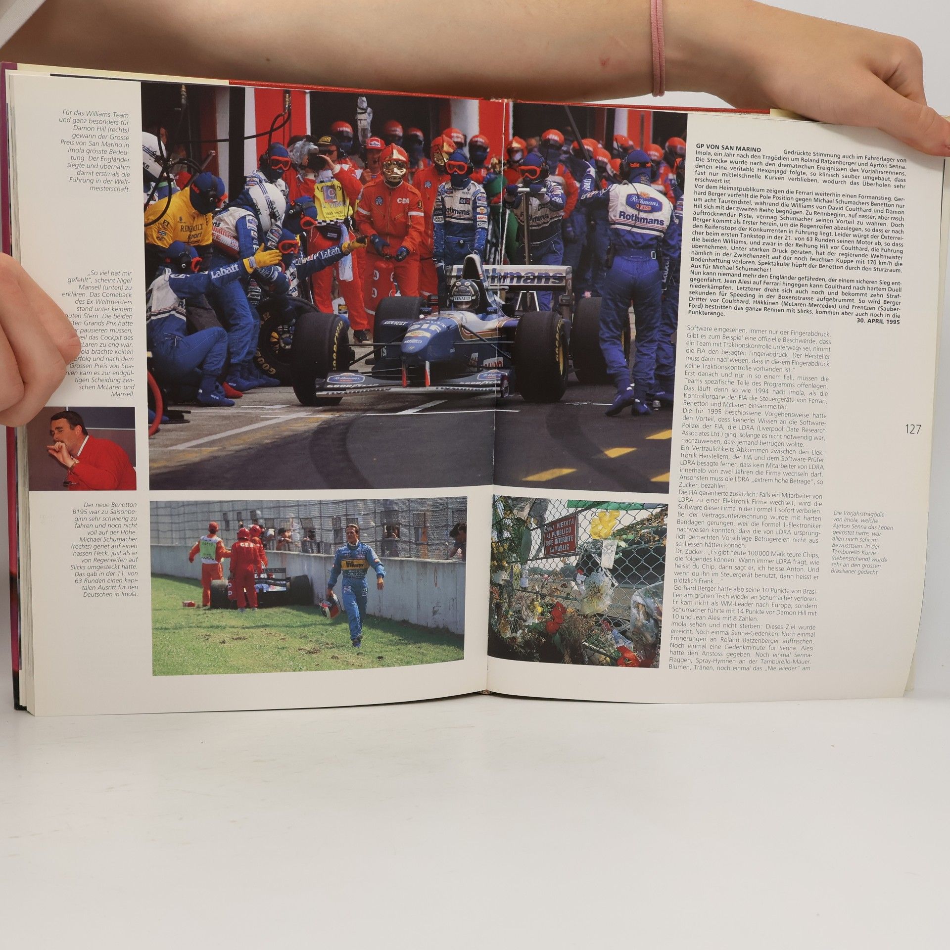 Jean-Rodolphe Piccard Auto Jahr 43. 1995/96