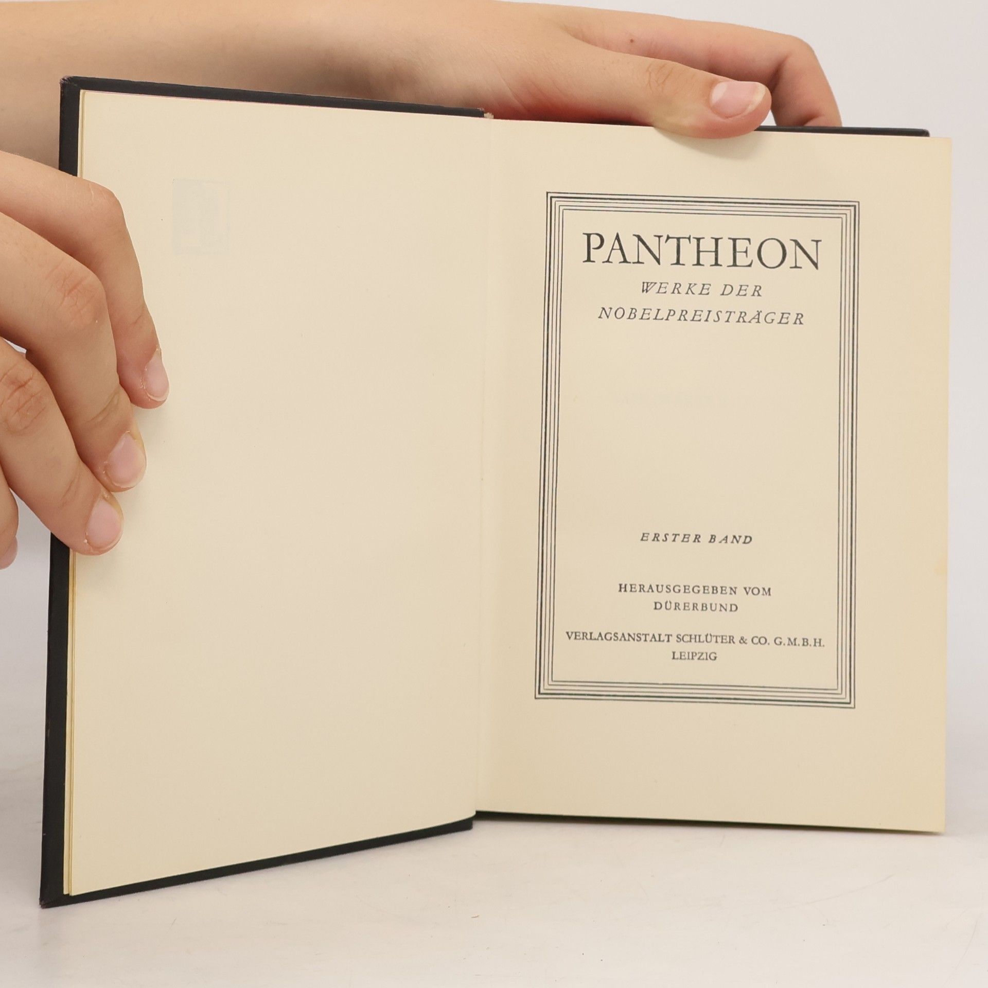 Various authors Pantheon - Werker der Nobelpreisträger. 1
