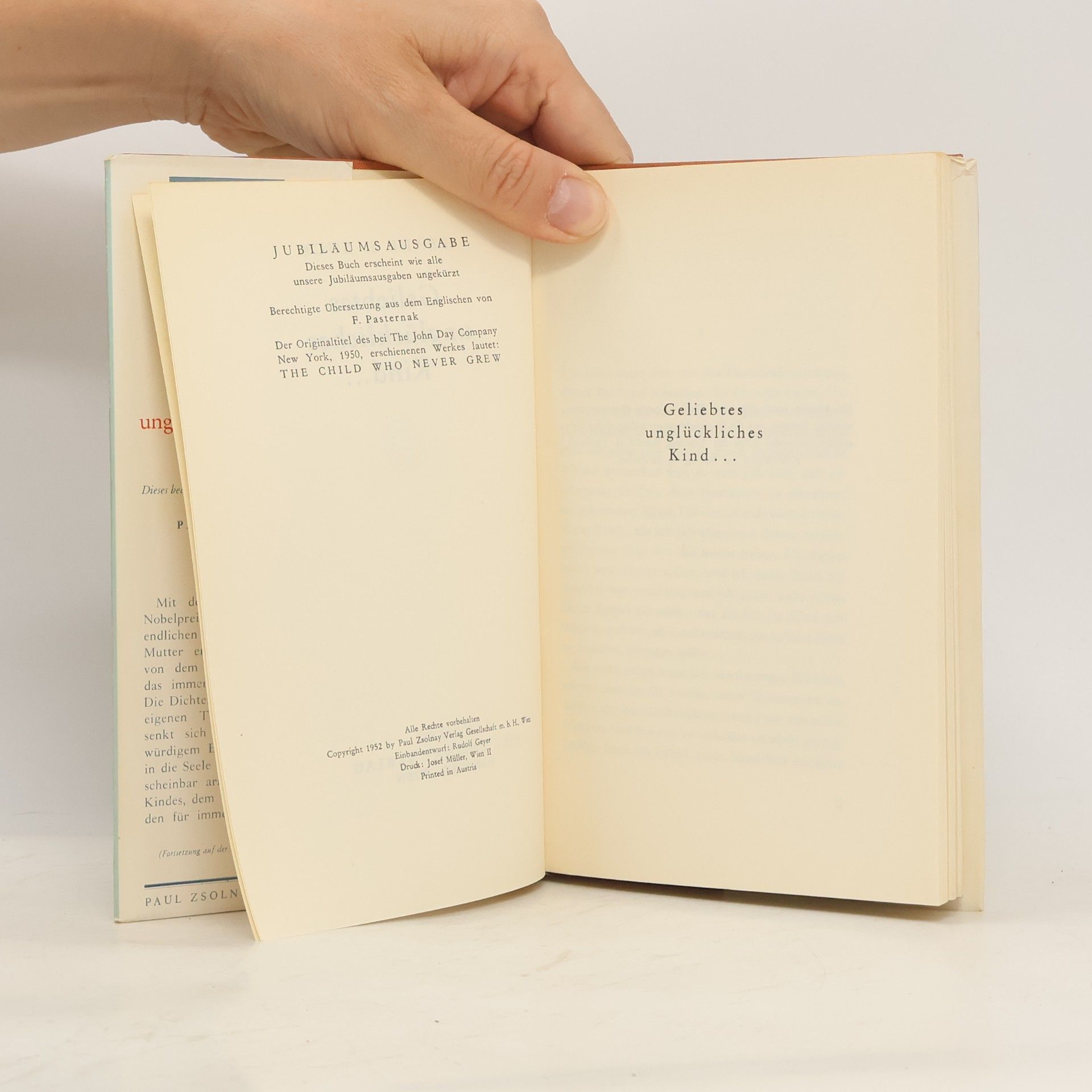 Pearl S. Buck Geliebtes unglückliches Kind...