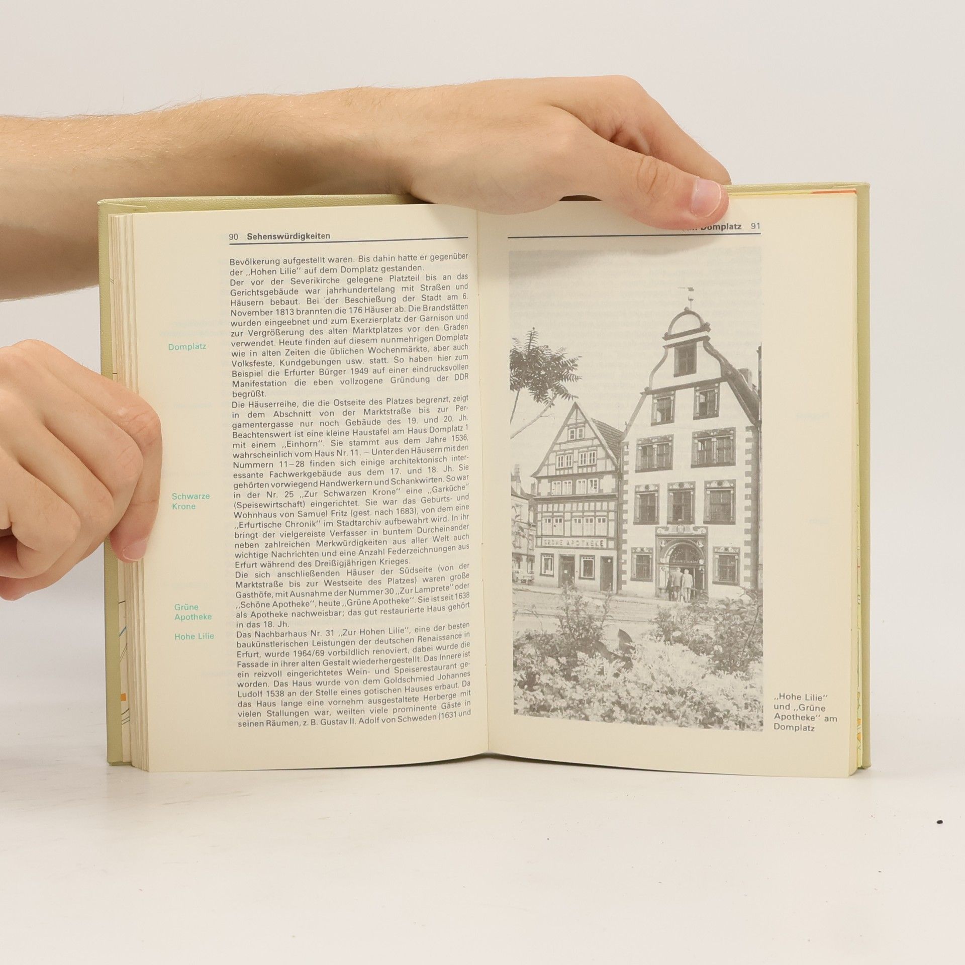 Various authors Tourist Stadtführer-Atlas Erfurt