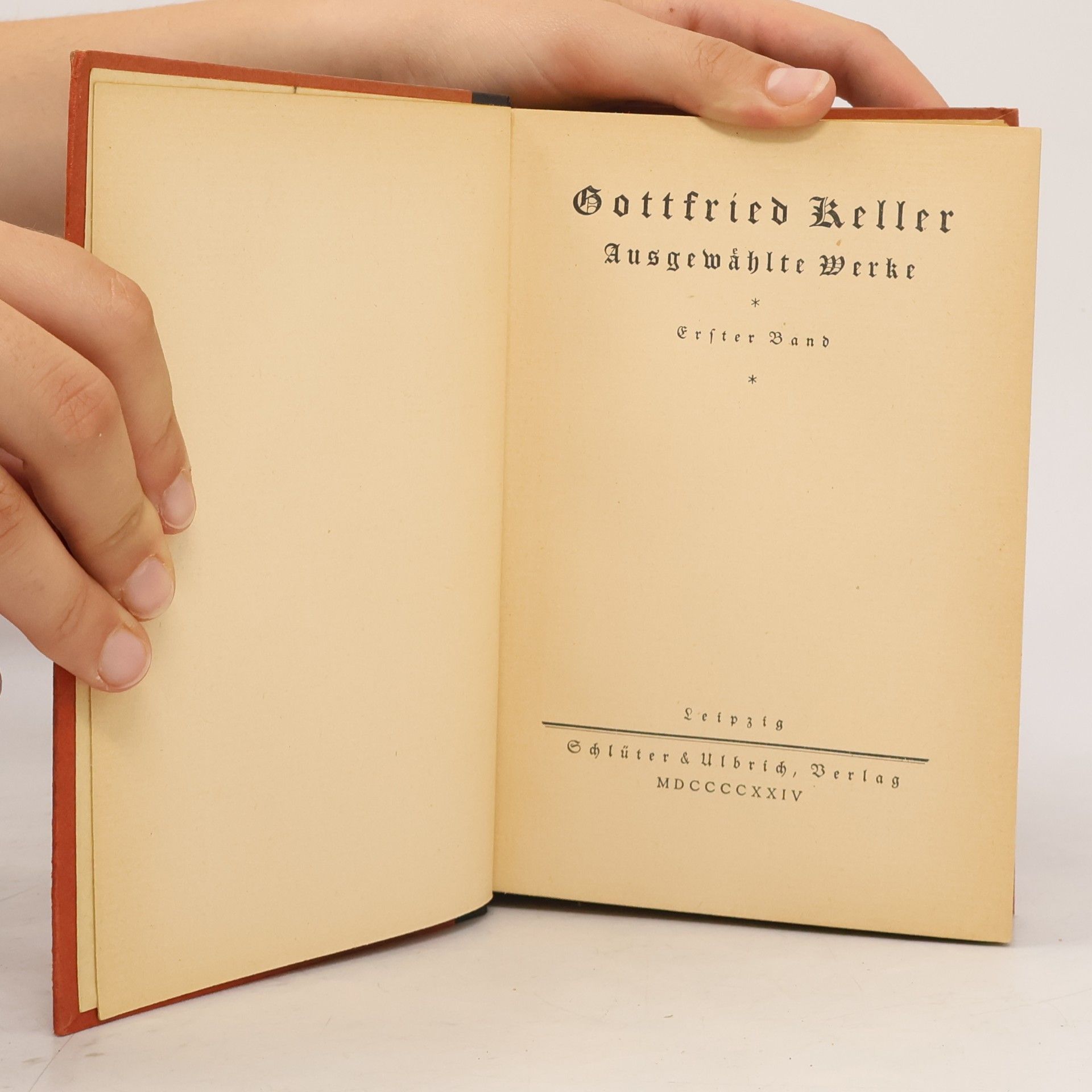Gottfried Keller Ausgewählte Werke 1