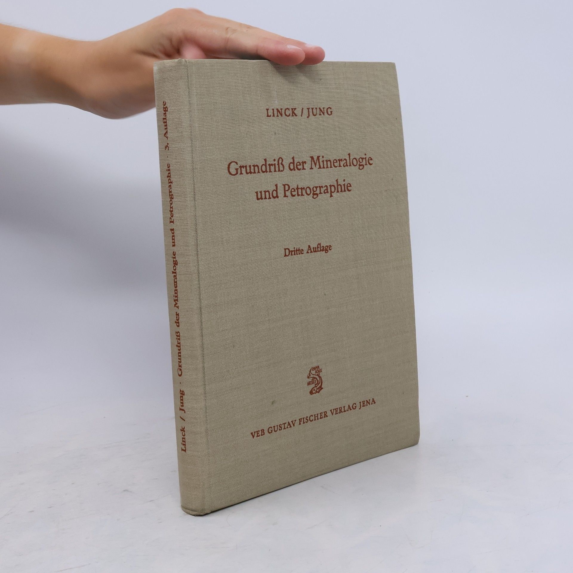Gottlob Eduard Linck Grundriß der Mineralogie und Petrographie