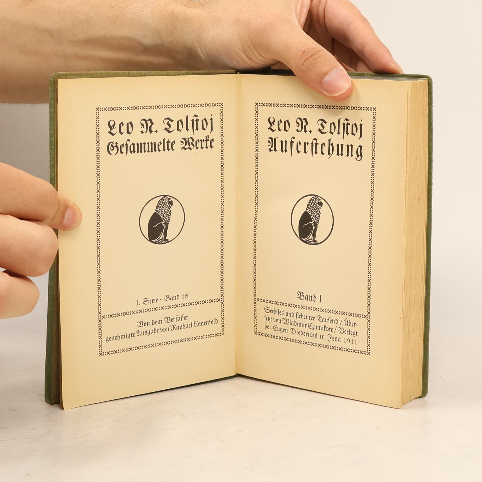 Lev Nikolajevitsj Tolstoj Auserstehung 1