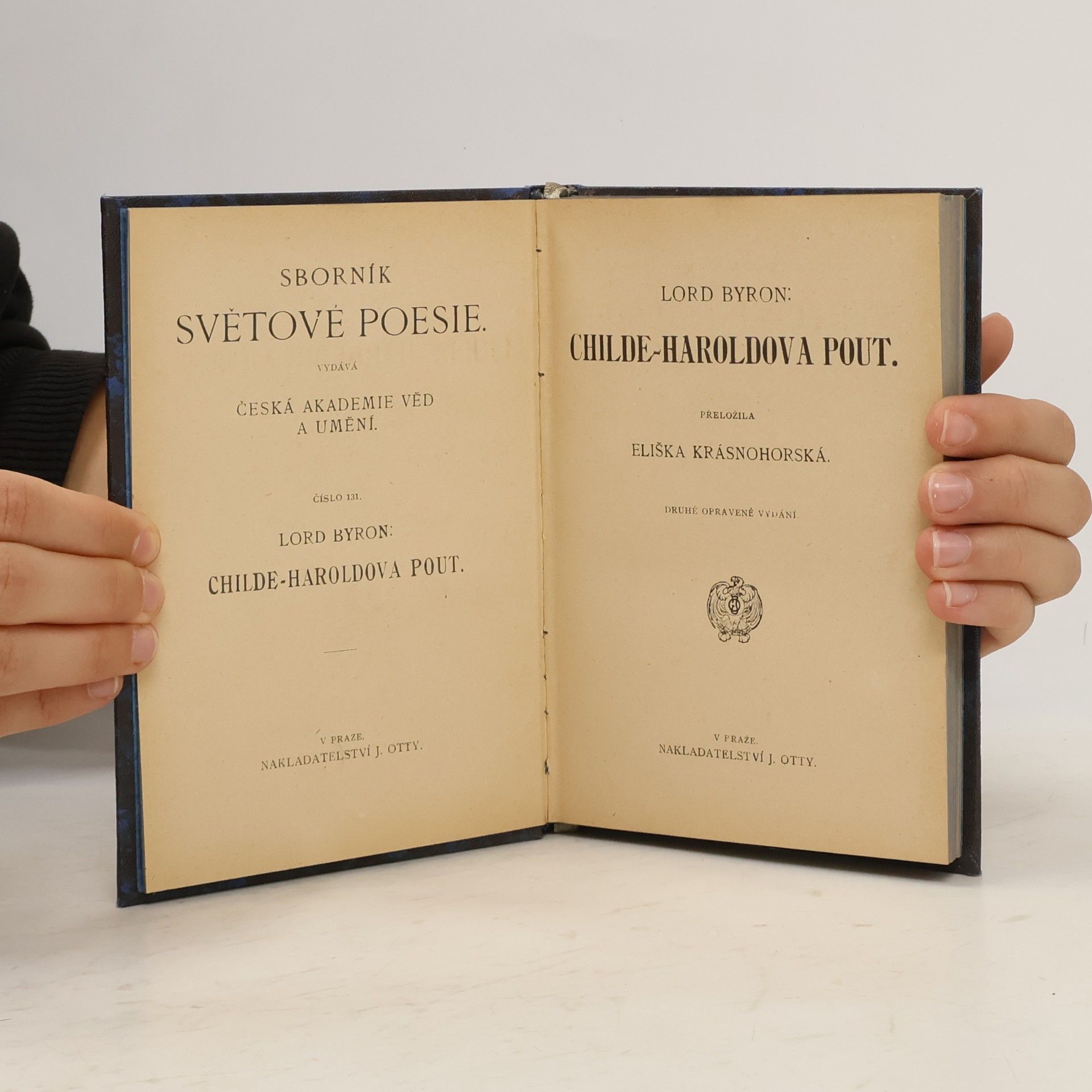 George Gordon Byron Childe Haroldova Pouť