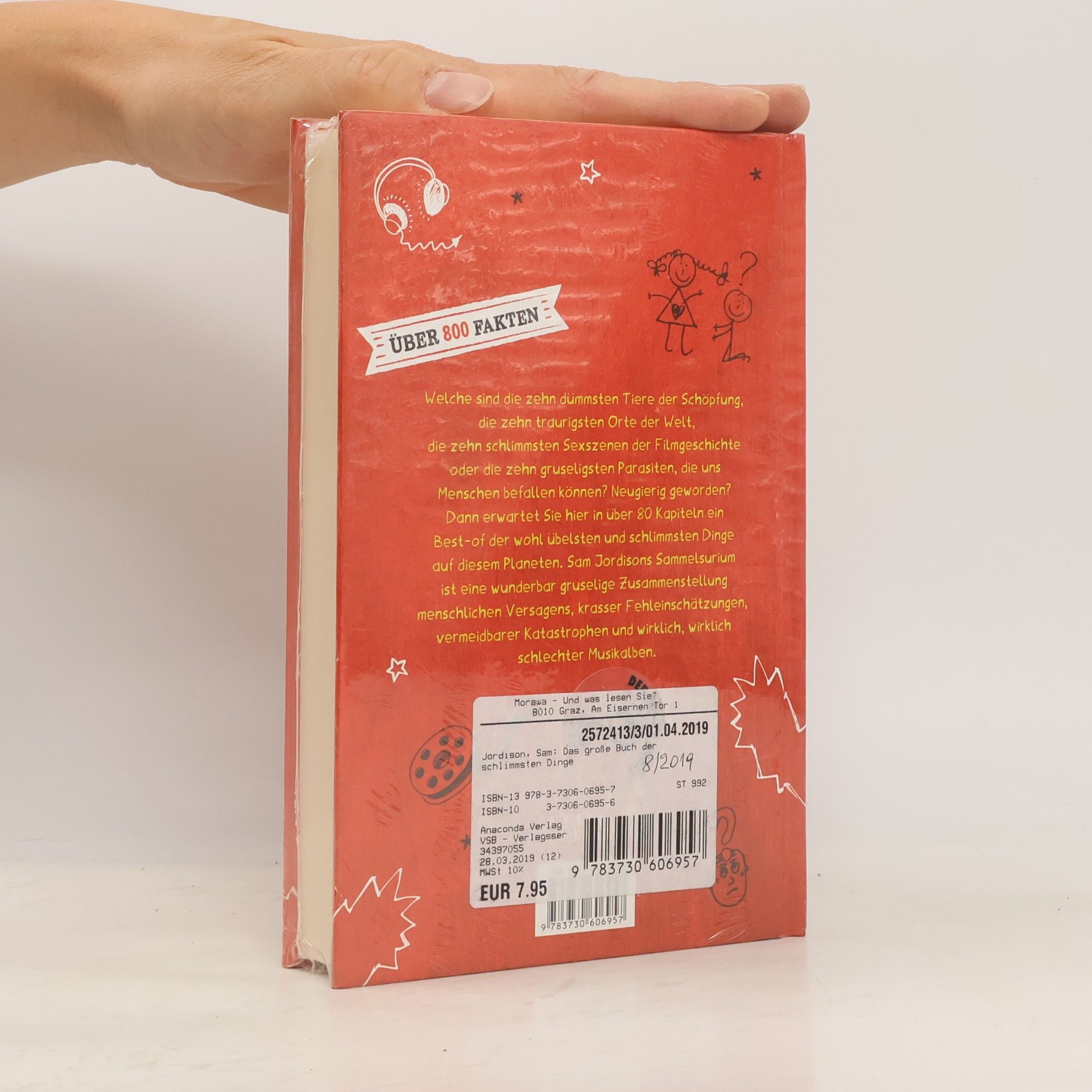 Sam Jordison Das große Buch der schlimmsten Dinge