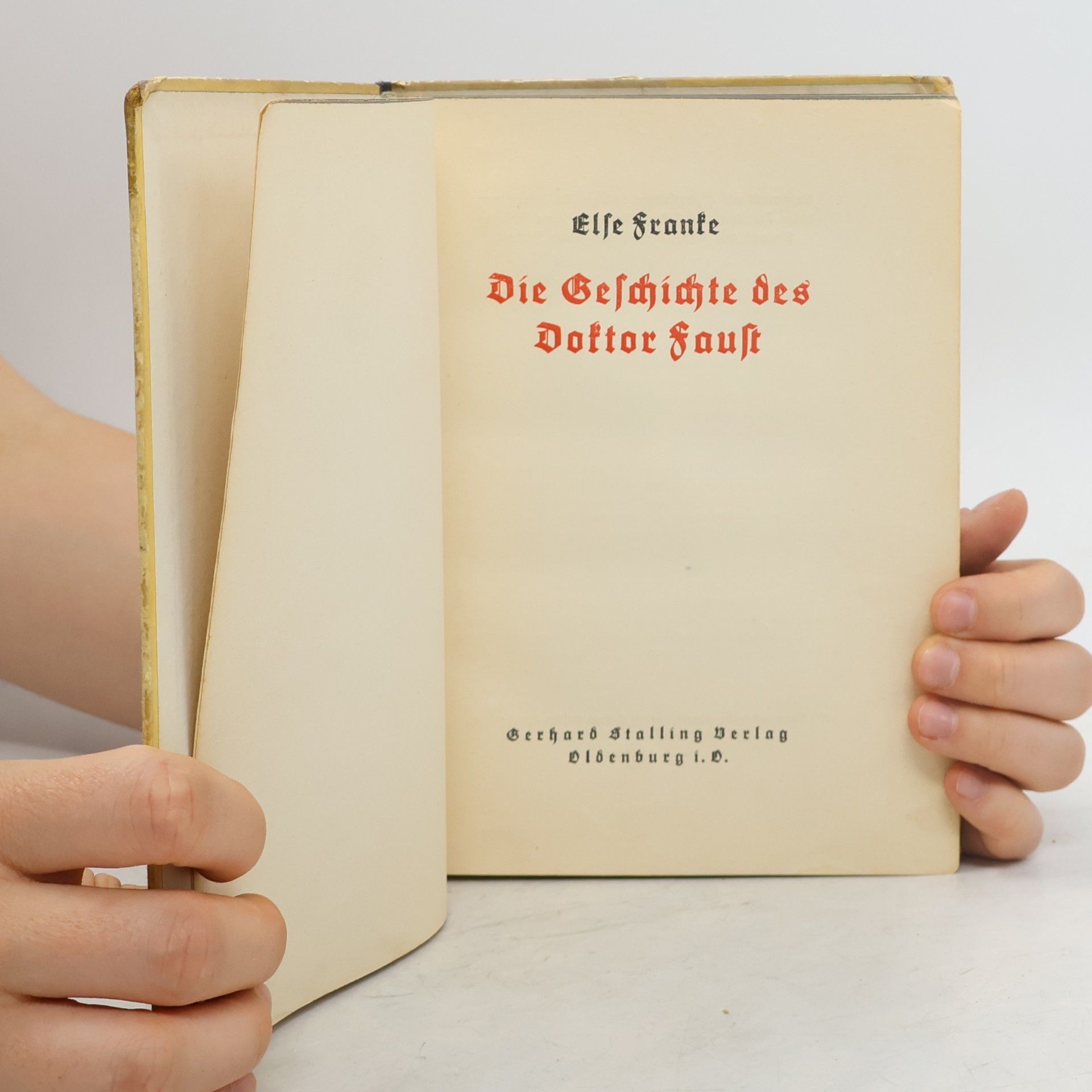 Else Franke Die Geschichte des Doktor Faust