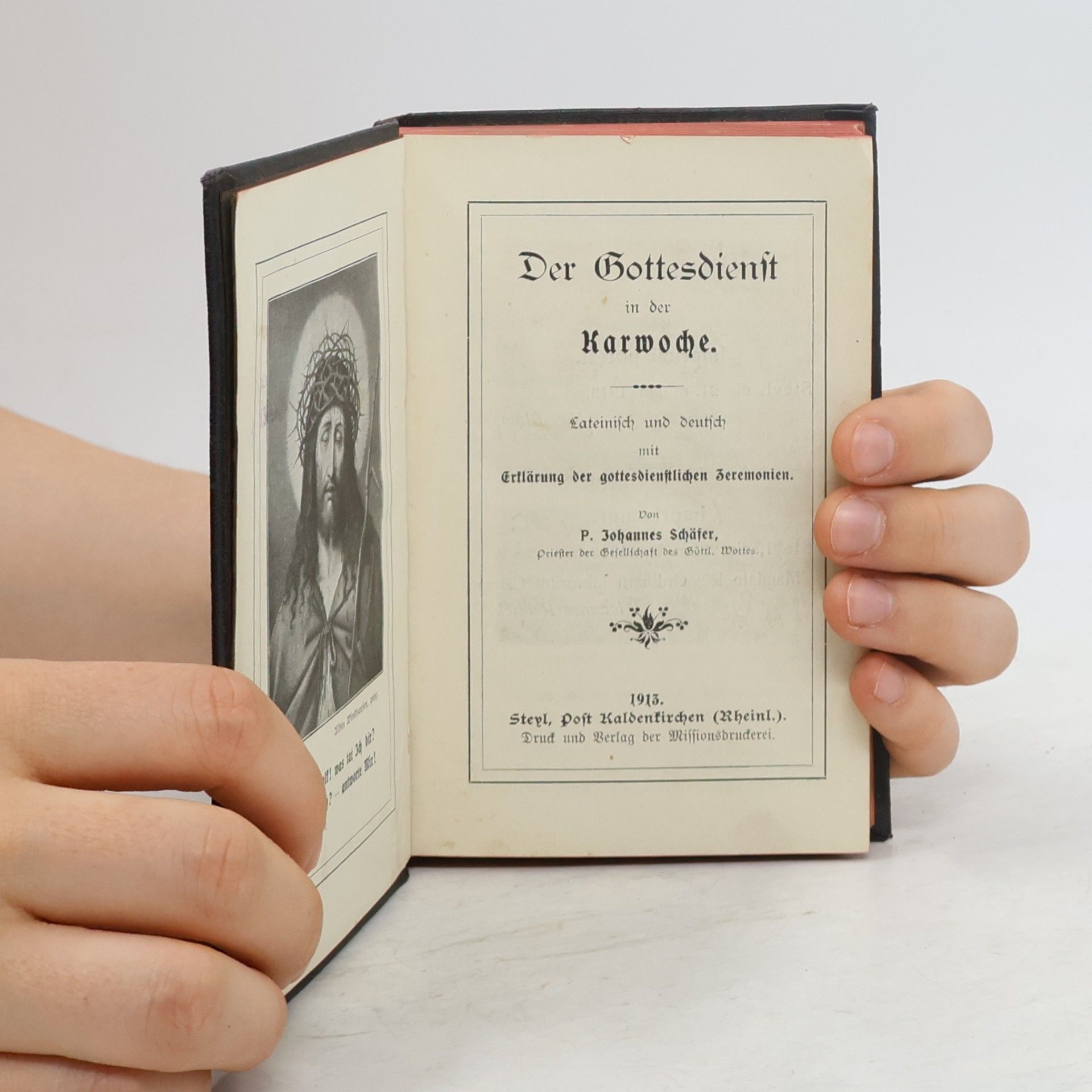 Johannes Schäfer Der Gottesdienst in der Karwoche