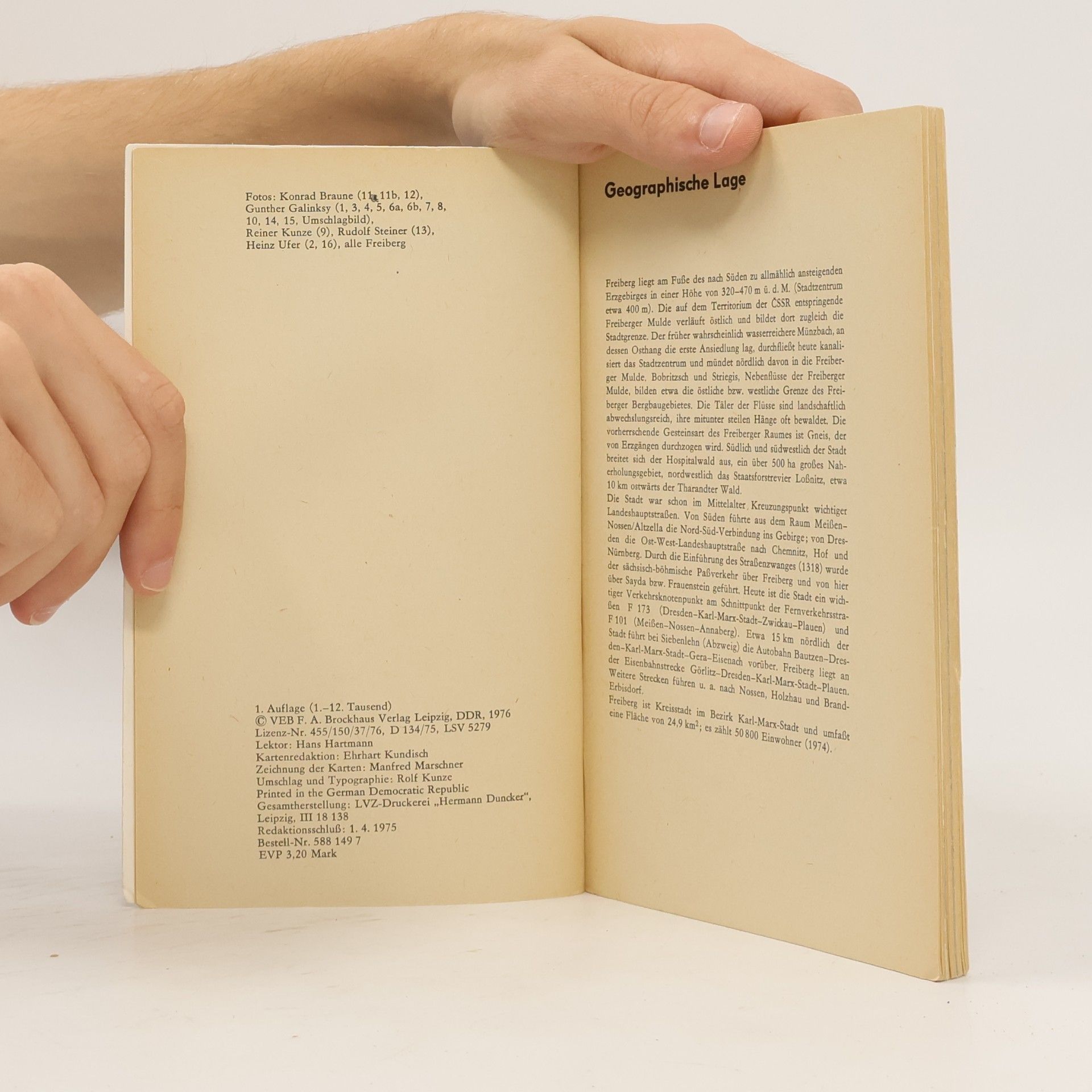 Various authors Brockhaus-Stadtführer Freiberg