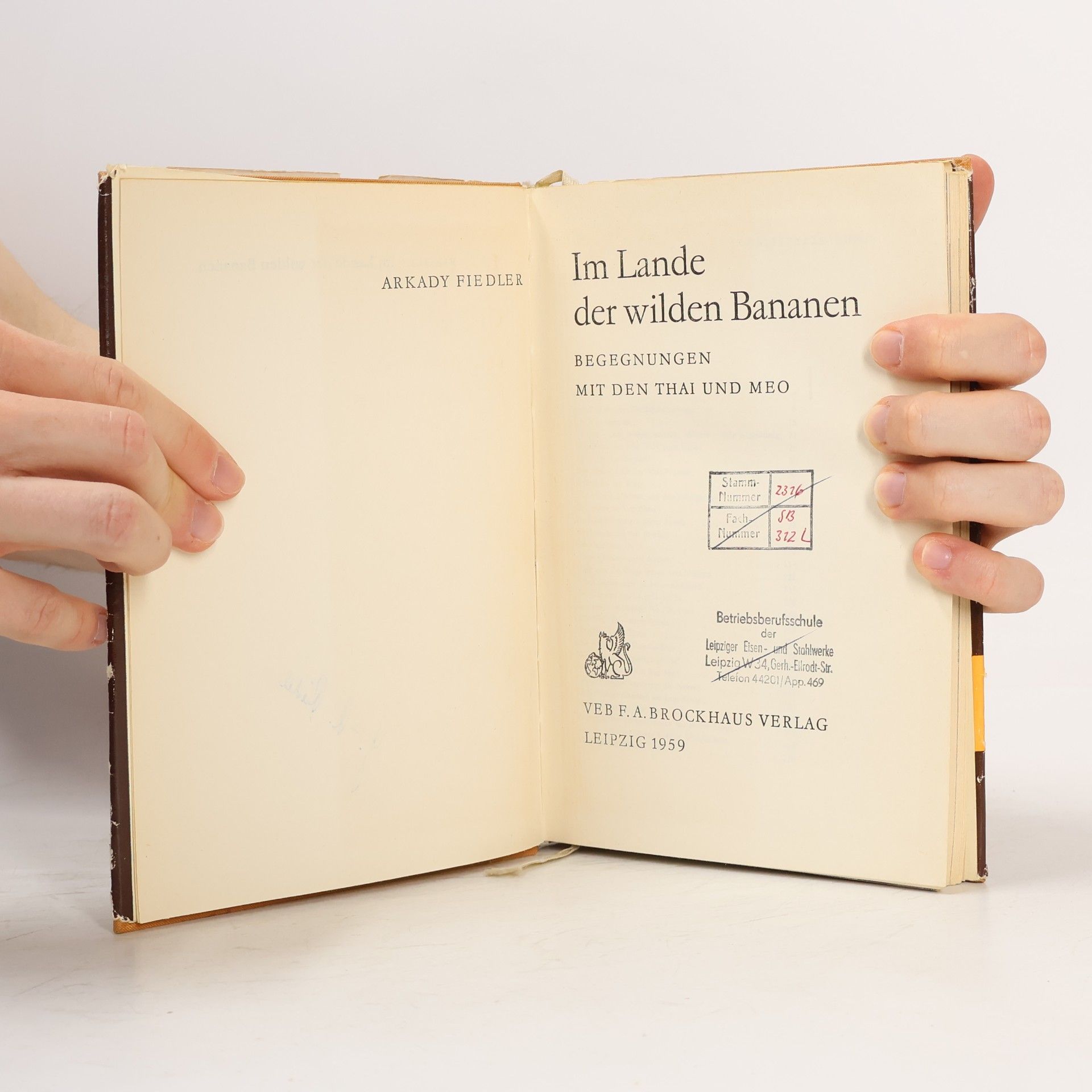 Arkady Fiedler Im Lande der wilden Bananen