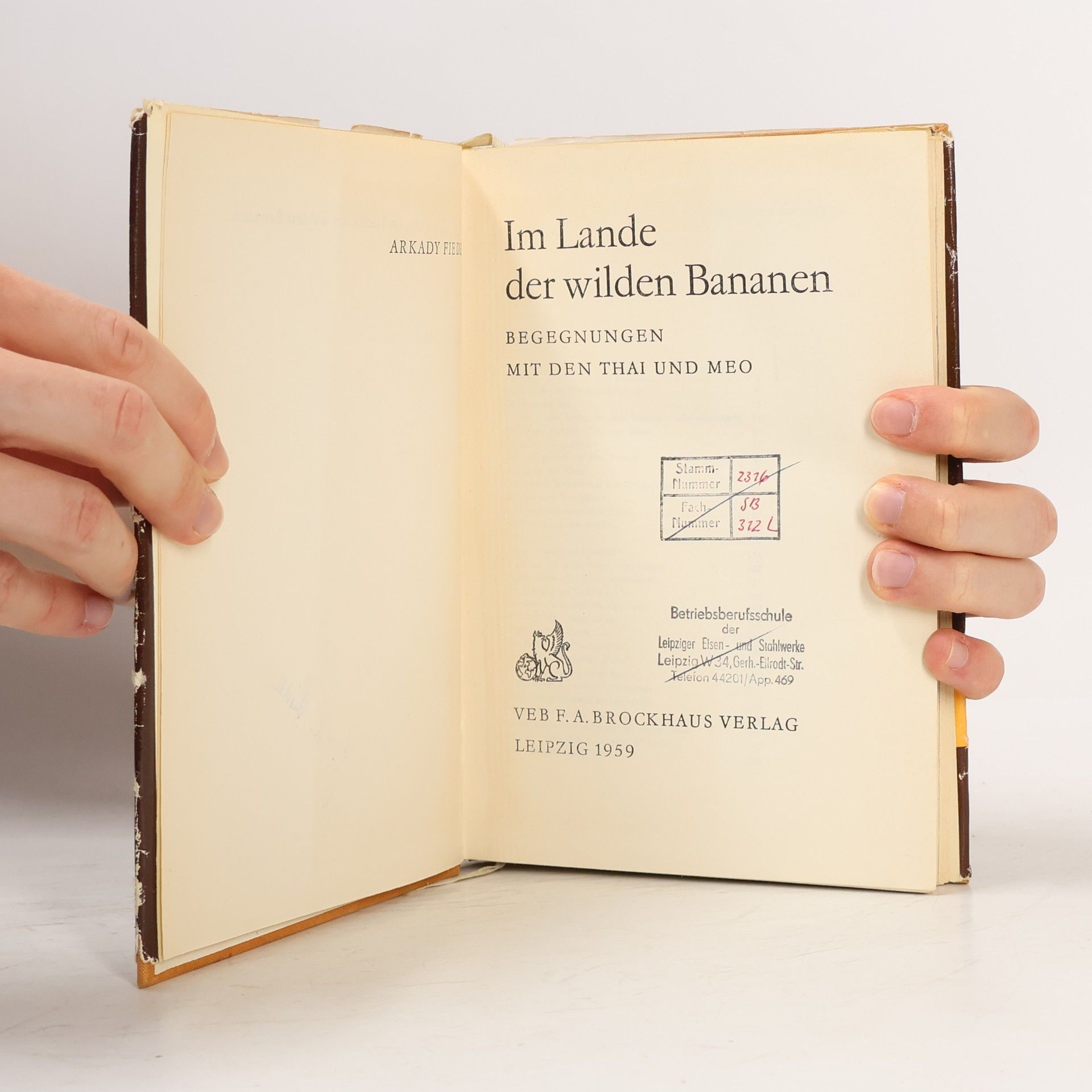 Arkady Fiedler Im Lande der wilden Bananen