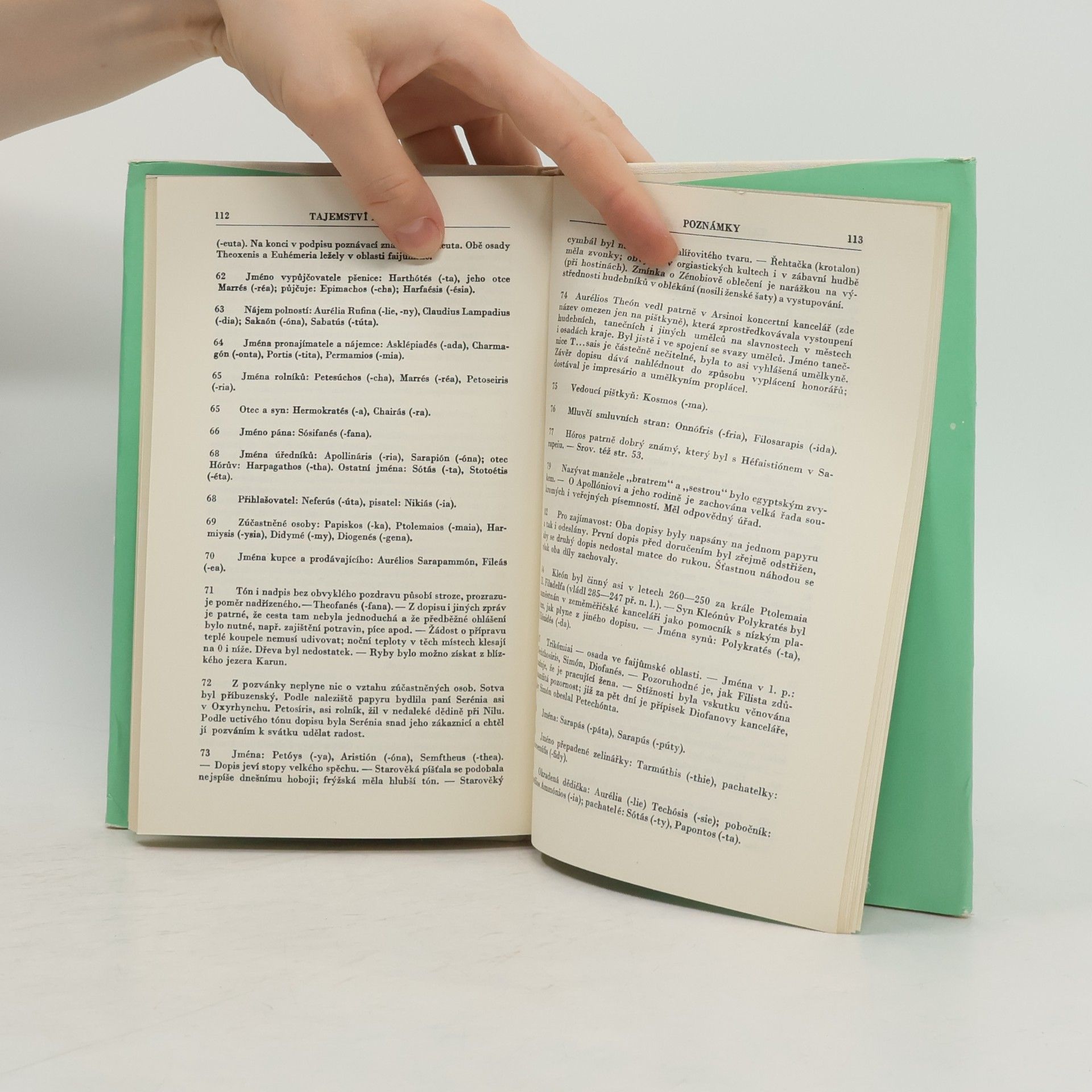 Autorenkollektiv Tajemství papyrů