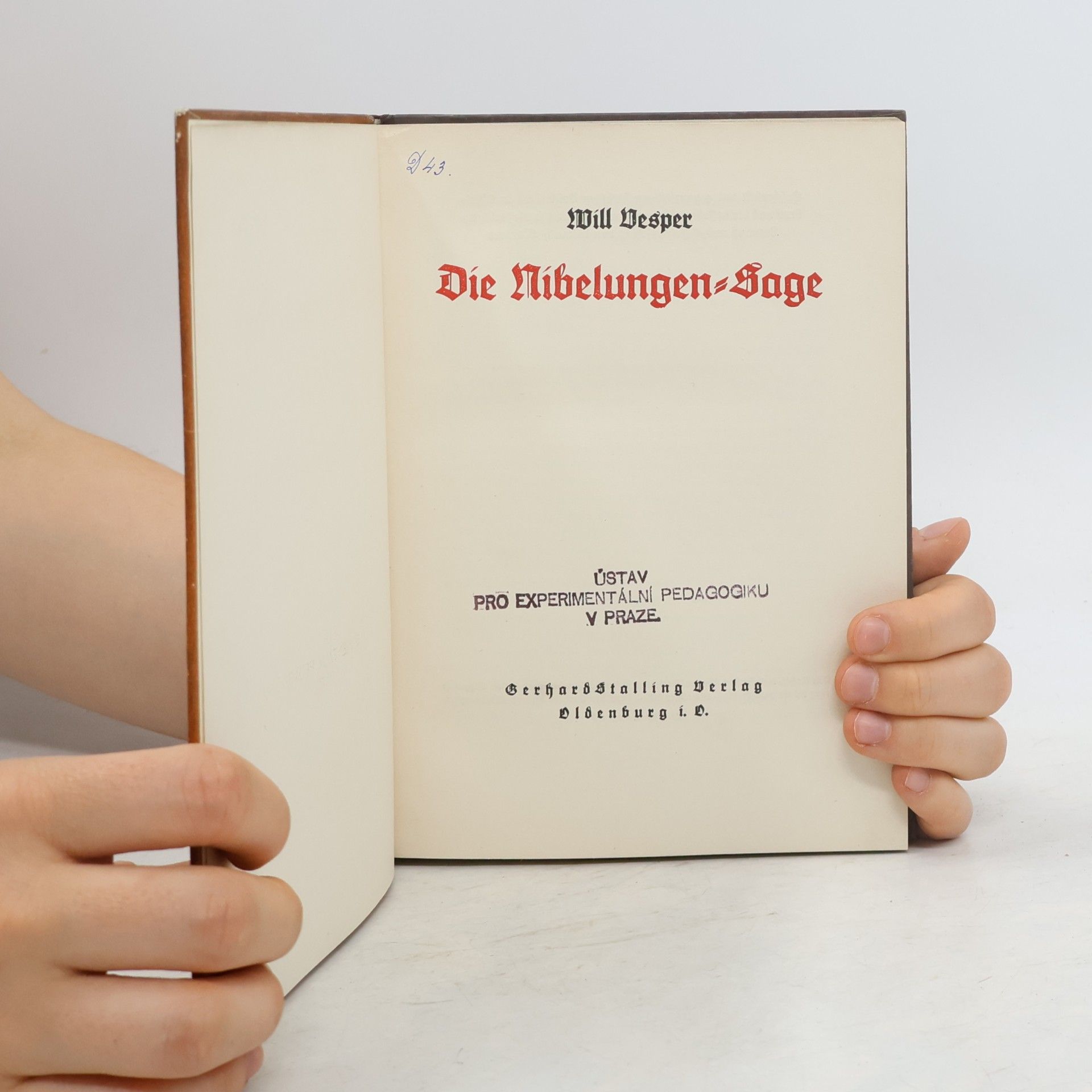 Will Vesper Die Nibelungensage
