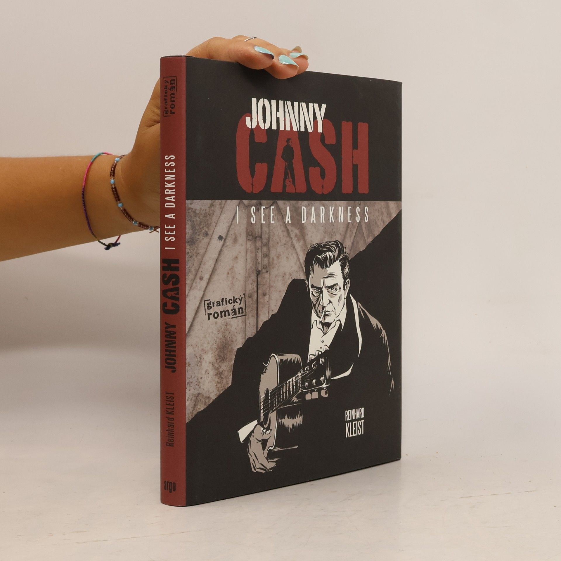 Reinhard Kleist Johnny Cash. I see a darkness