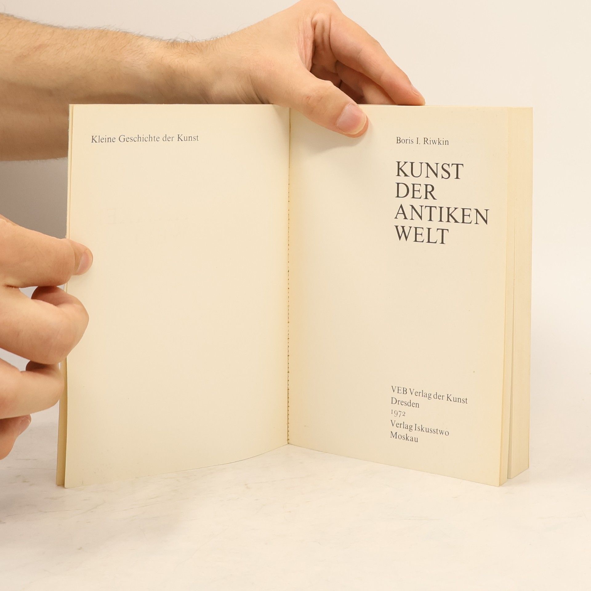 Boris I Riwkin Kunst der antiken welt