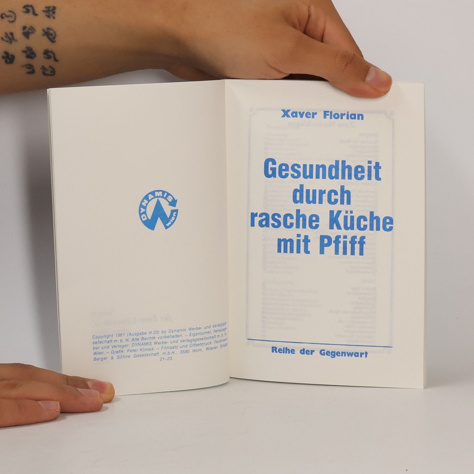 Collectif d'auteurs Gesundheit durch rasche Küche mit Pfiff