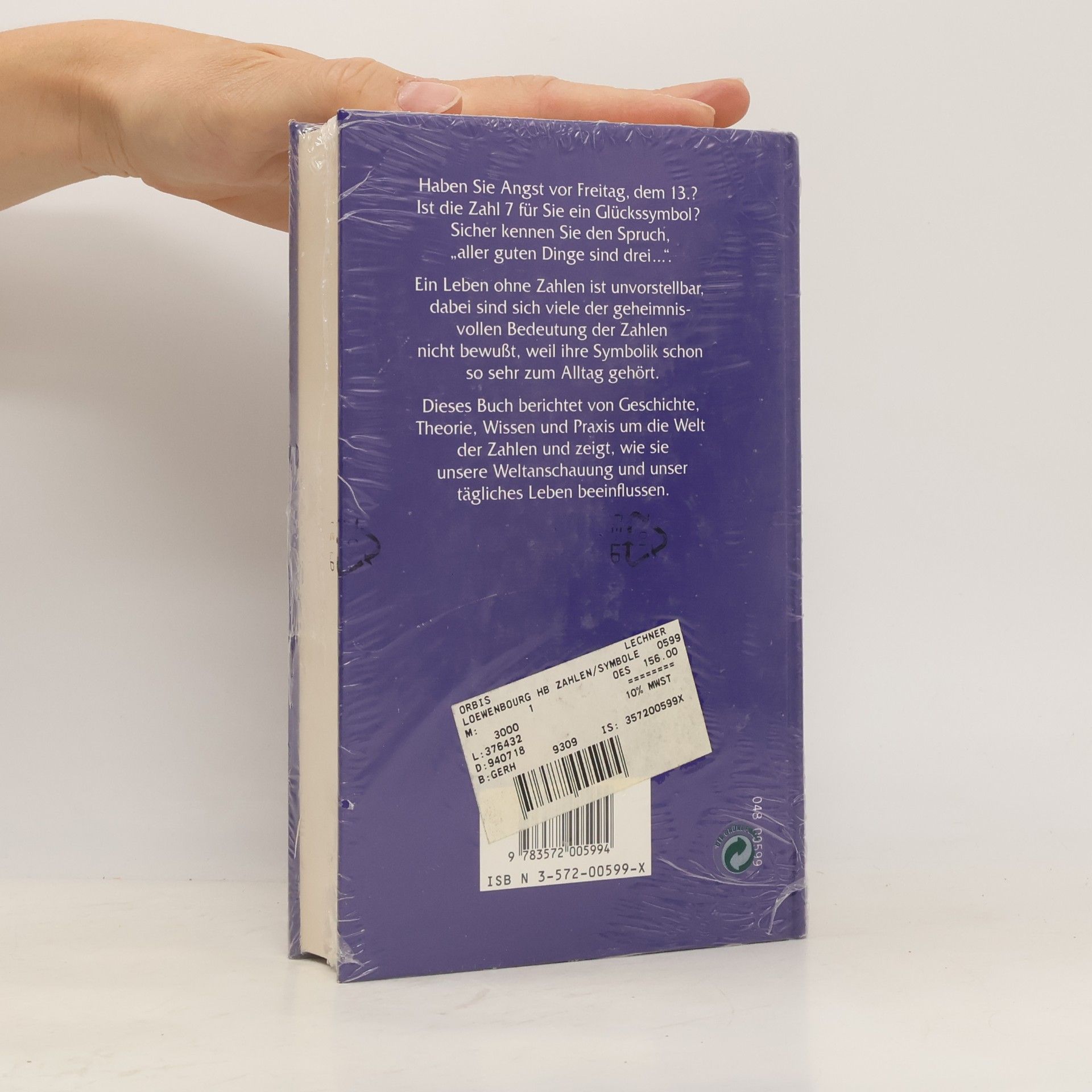 Heinz von Lichem Handbuch der Zahlen und Symbole