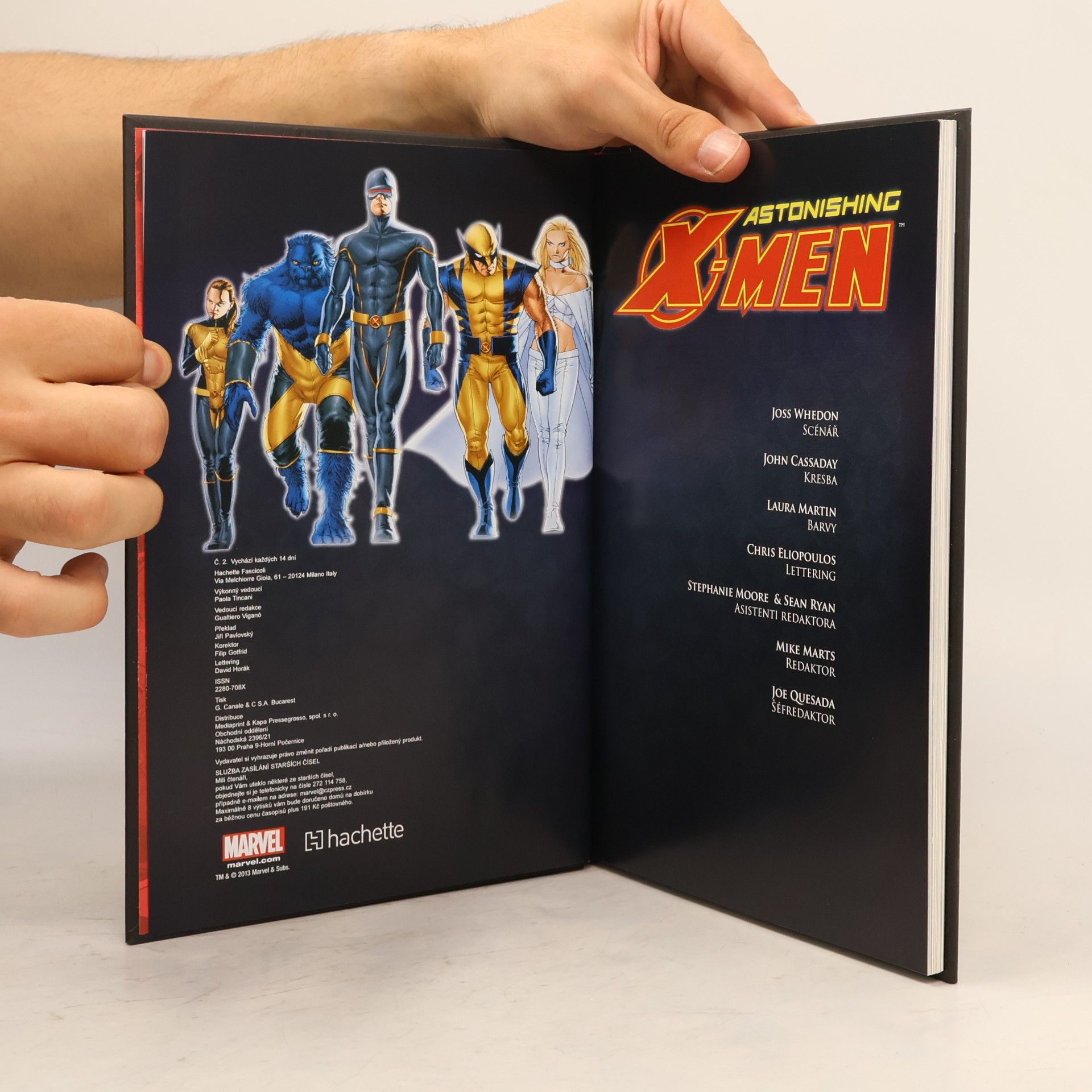 Joss Whedon Ultimátní komiksový komplet 36. Astonishing X-Men. Nadaní