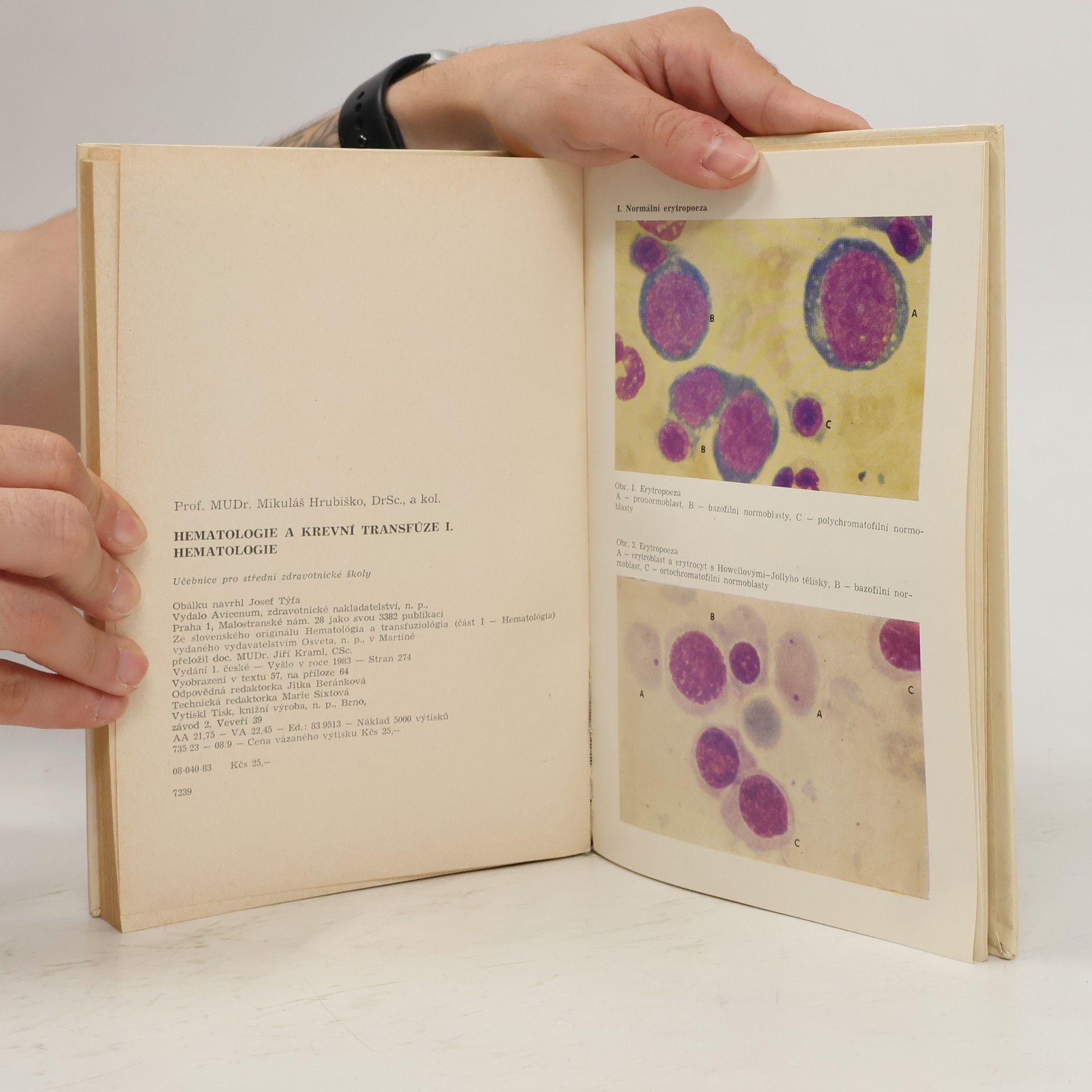 Mikuláš Hrubiško Hematologie a krevní transfúze 1: Hematologie