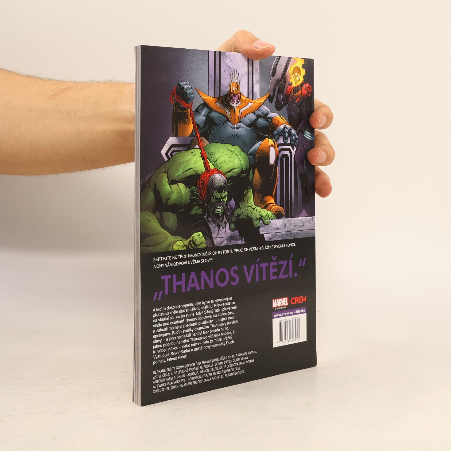 Donny Cates Thanos. Thanos vítězí